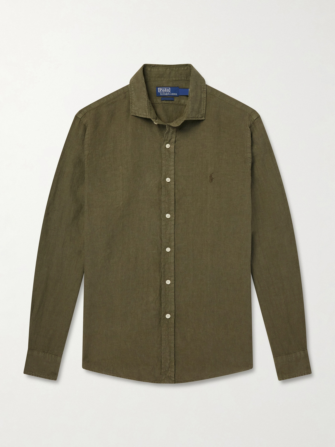 Polo Ralph Lauren ogo-Embroidered inen Shirt - Men