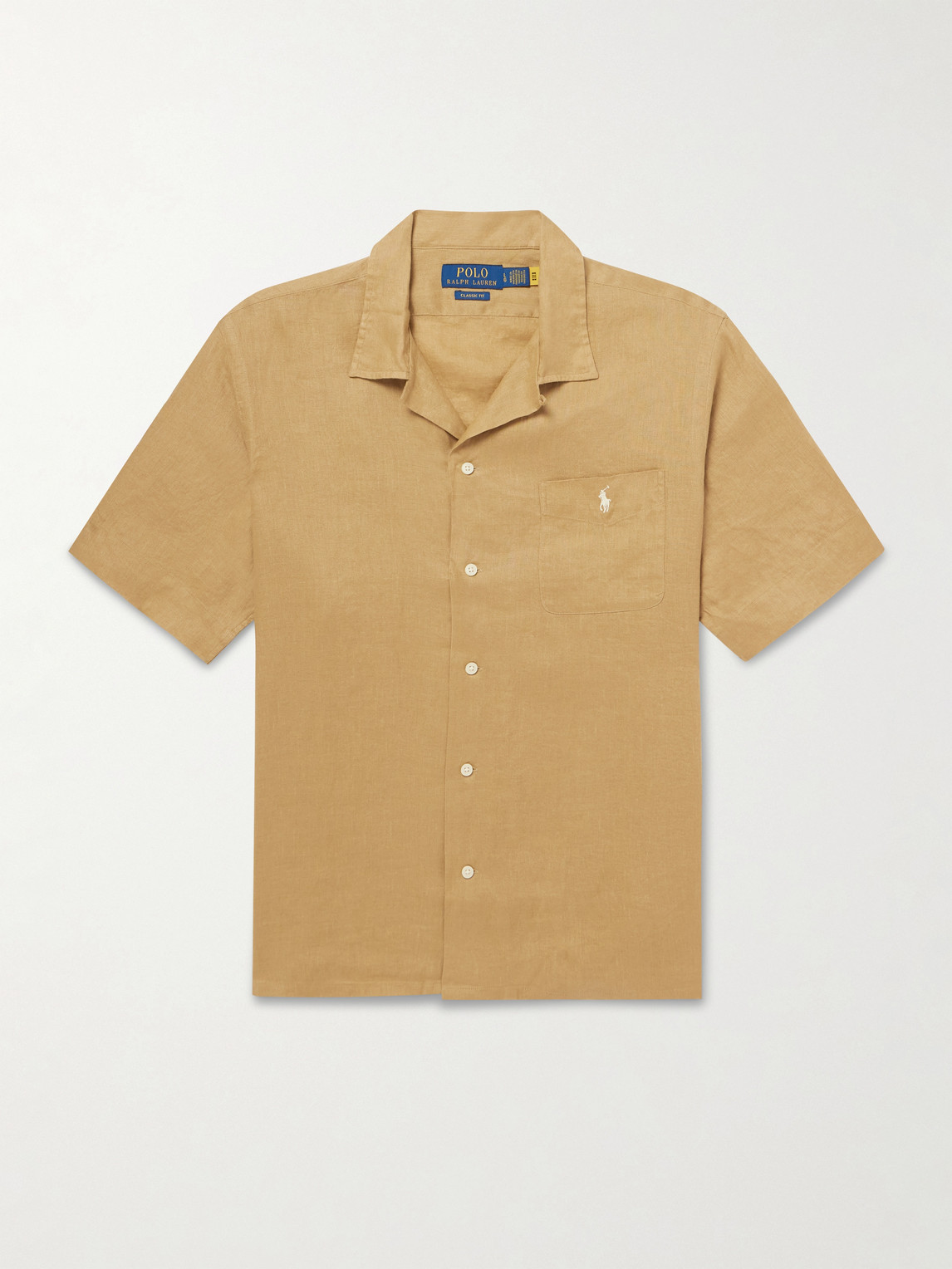 Polo Ralph Lauren Clady Logo-Embroidered Linen Shirt - Men | Thumbnail 5 Polo Ralph Lauren Clady Logo-Embroidered Linen Shirt - Men | Thumbnail 5