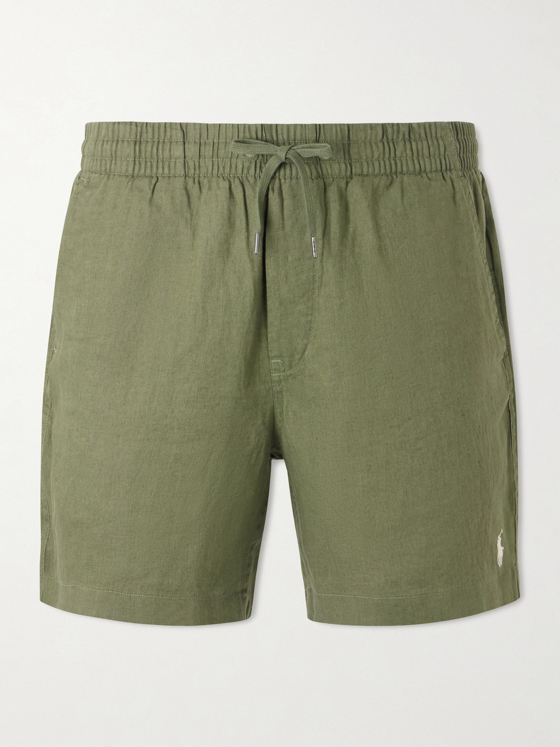 Polo Ralph Lauren Straight-Leg Linen Drawstring Shortsen