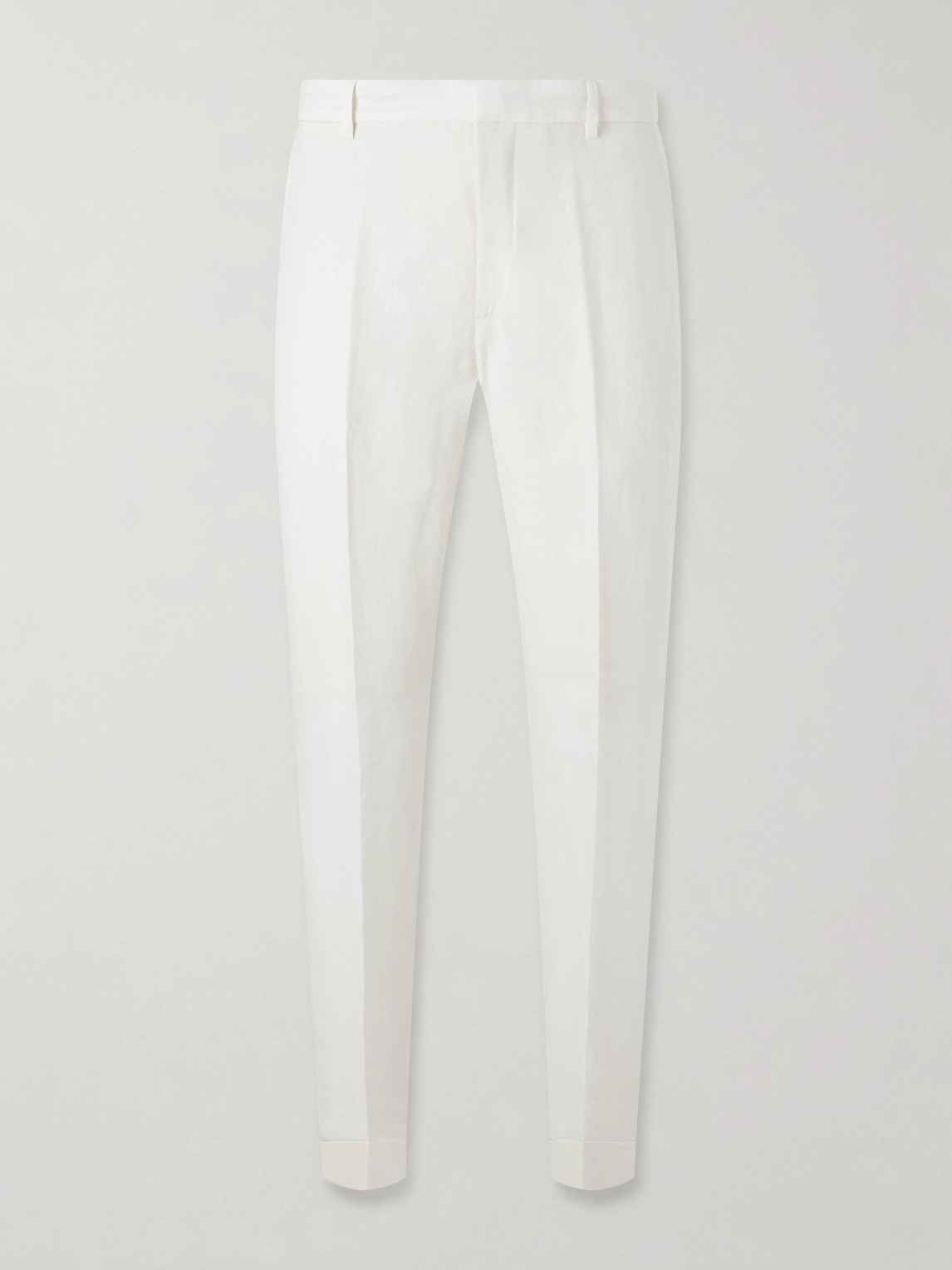 Polo Ralph Lauren Polo Ralph Lauren - Straight-Leg Linen Trousers - Men - Neutrals - UK/US 32 aus 100% Linen in Neutrals