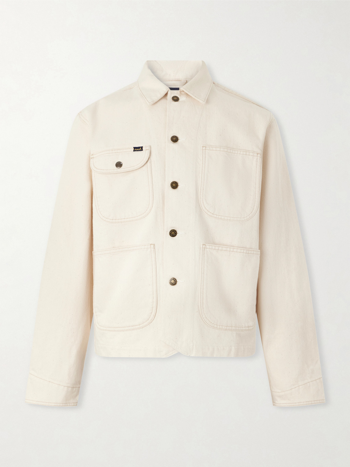 Noah Shore Organic Cotton Jacket In Neutral