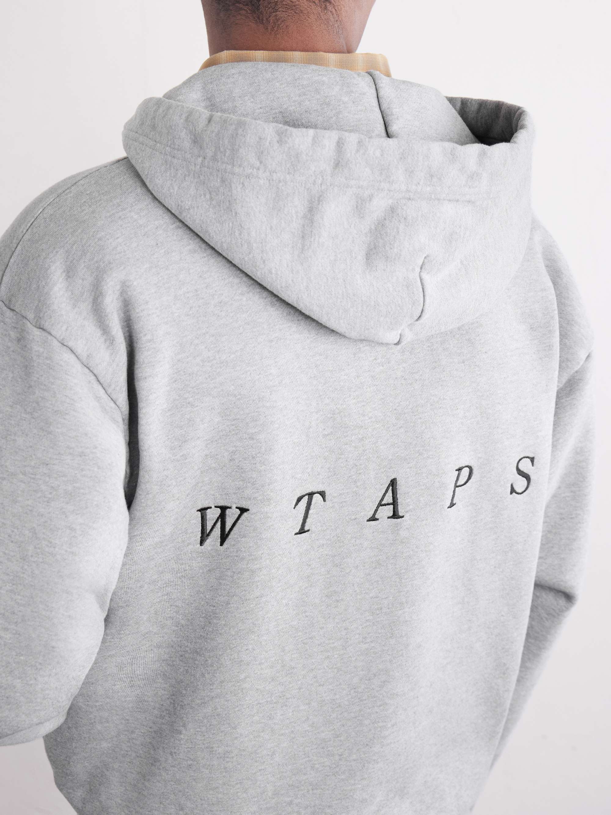 WTAPS® Throwdy Logo-Appliquéd Cotton-Jersey Zip-Up Hoodie for Men
