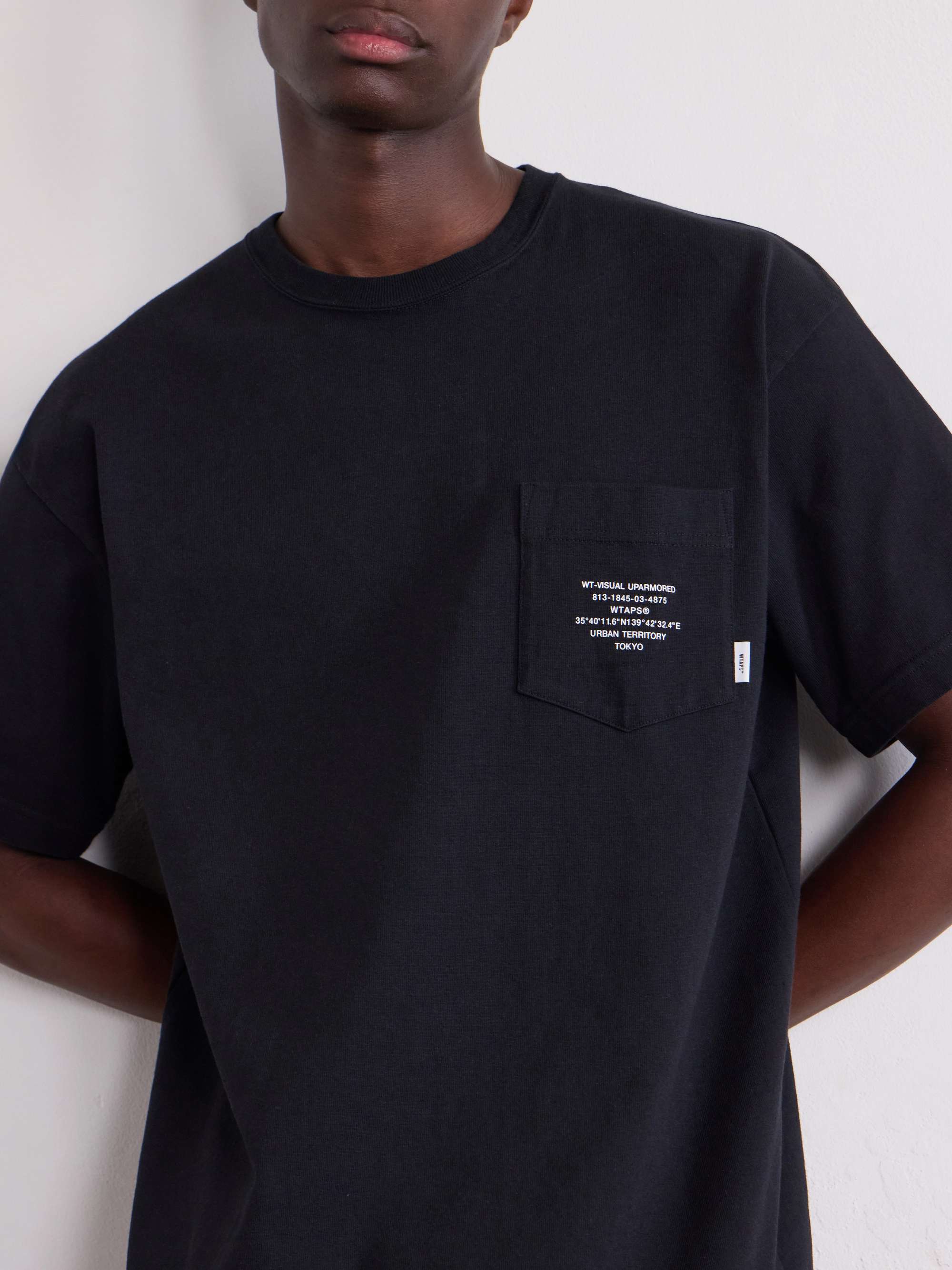 WTAPS® Logo-Appliquéd Printed Cotton-Jersey T-Shirt for Men | MR