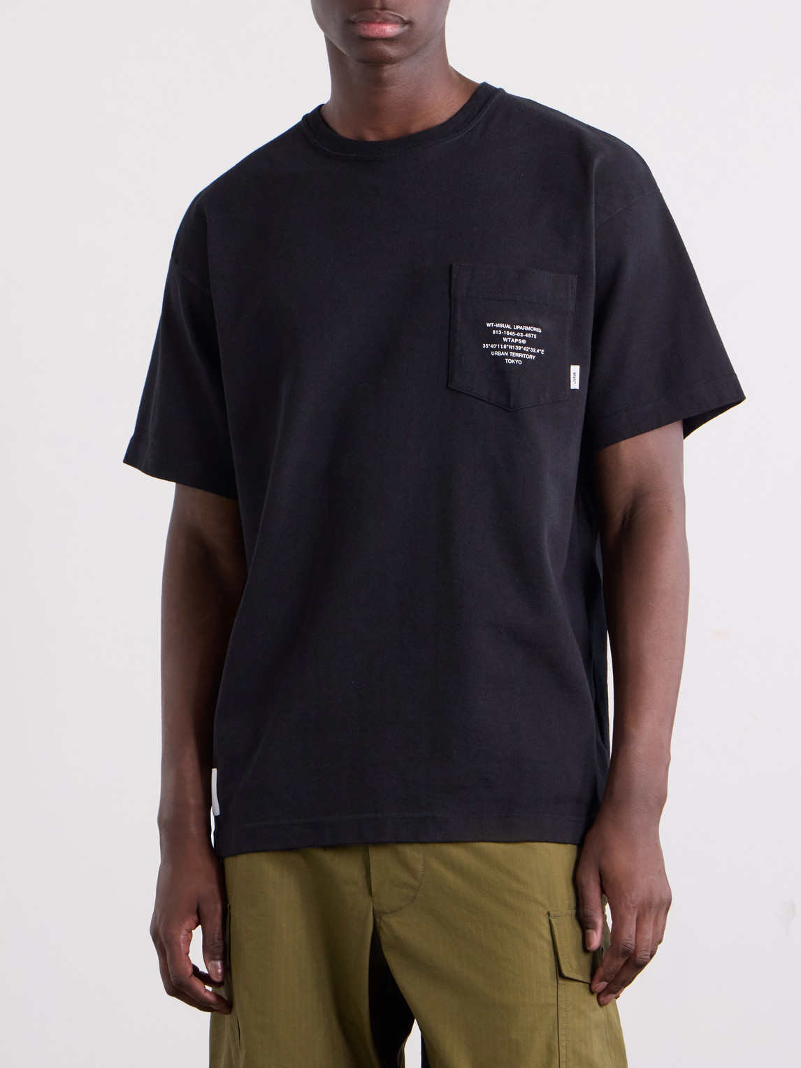 Logo-Appliquéd Printed Cotton-Jersey T-Shirt