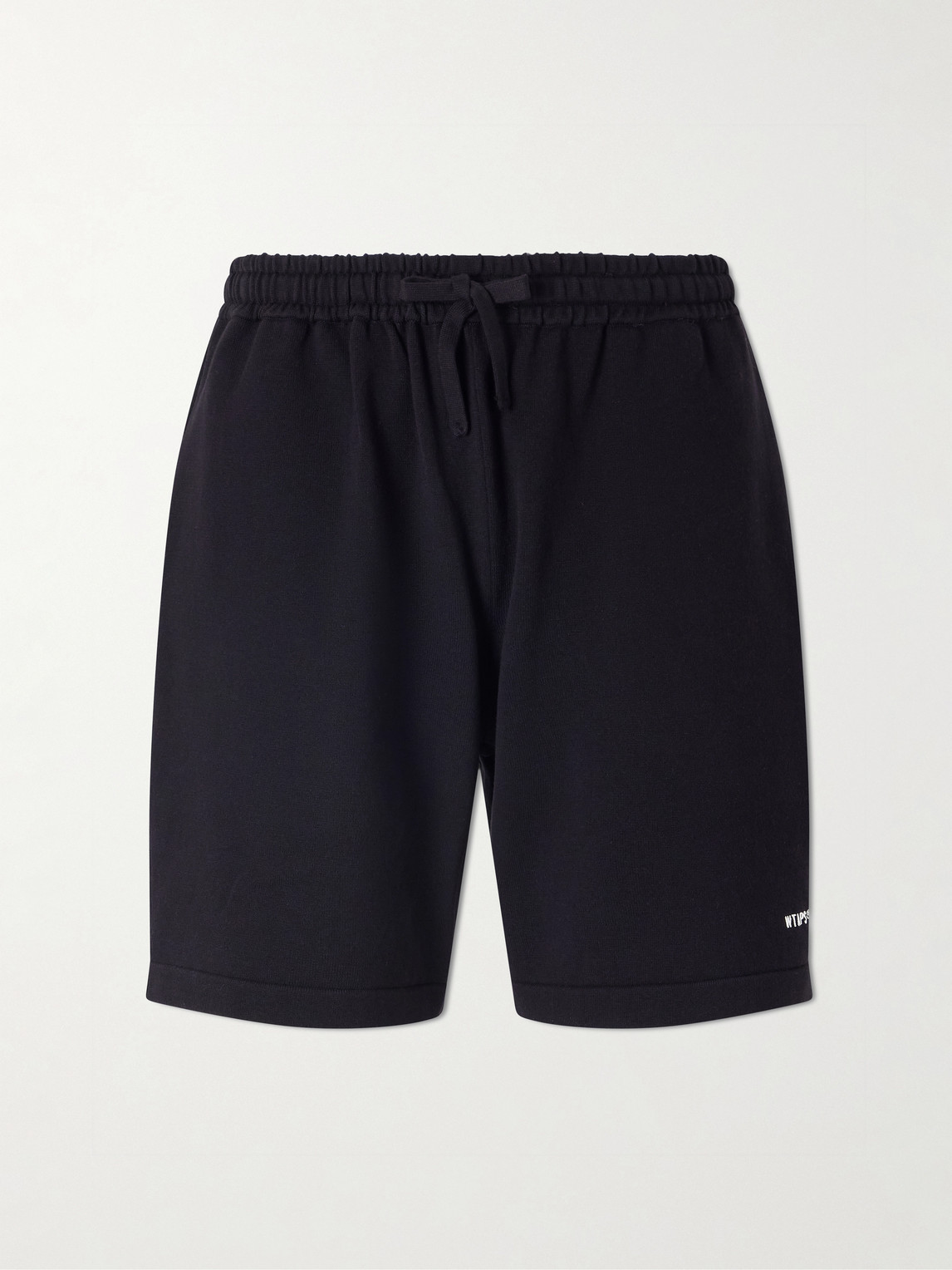 WTAPS Straight-Leg Logo-Embroidered Cotton-Blend Shorts - Men
