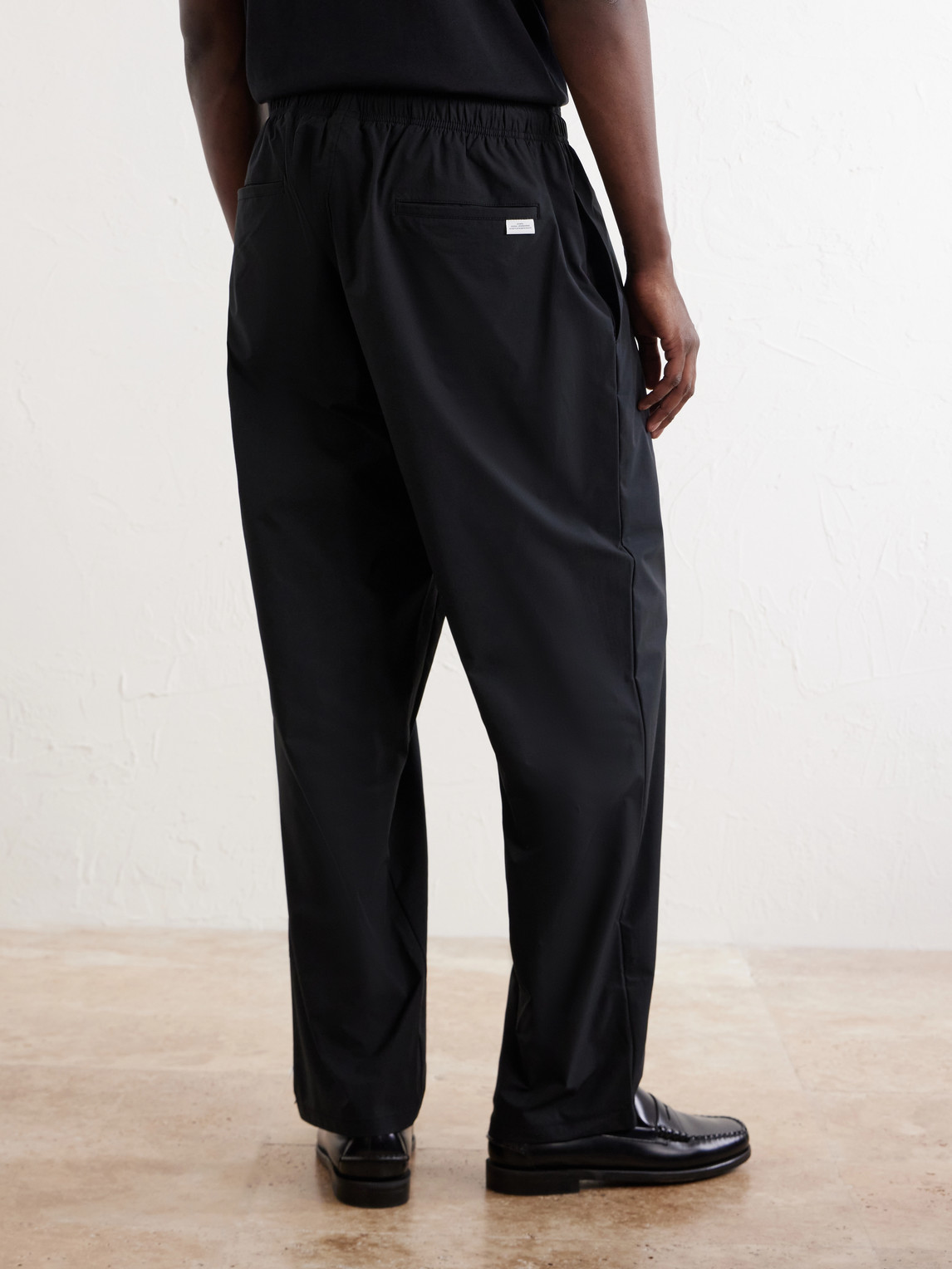 Sddt2001 Straight-Leg Drawstring Ripstop Trousers
