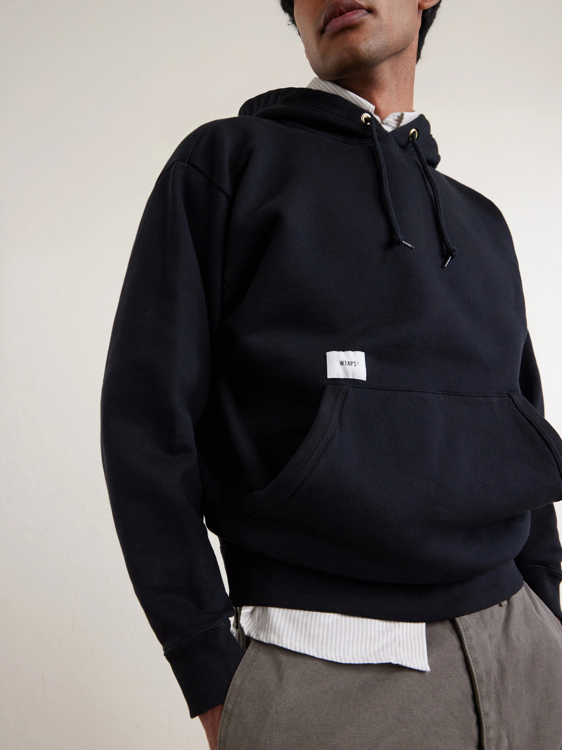 Sign-Yd Cotton-Jersey Hoodie