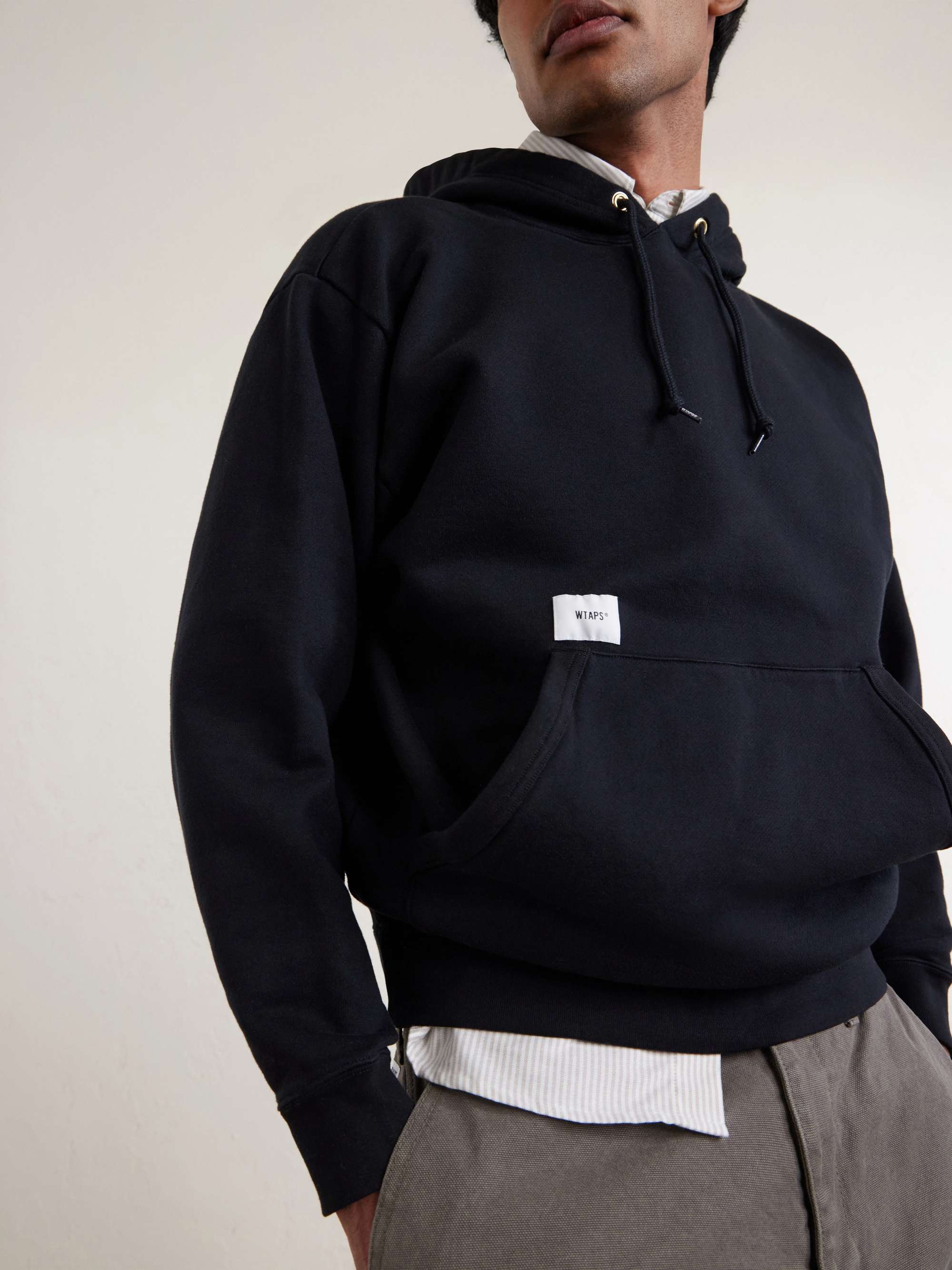 WTAPS® SIGN-YD Cotton-Jersey Hoodie for Men | MR PORTER