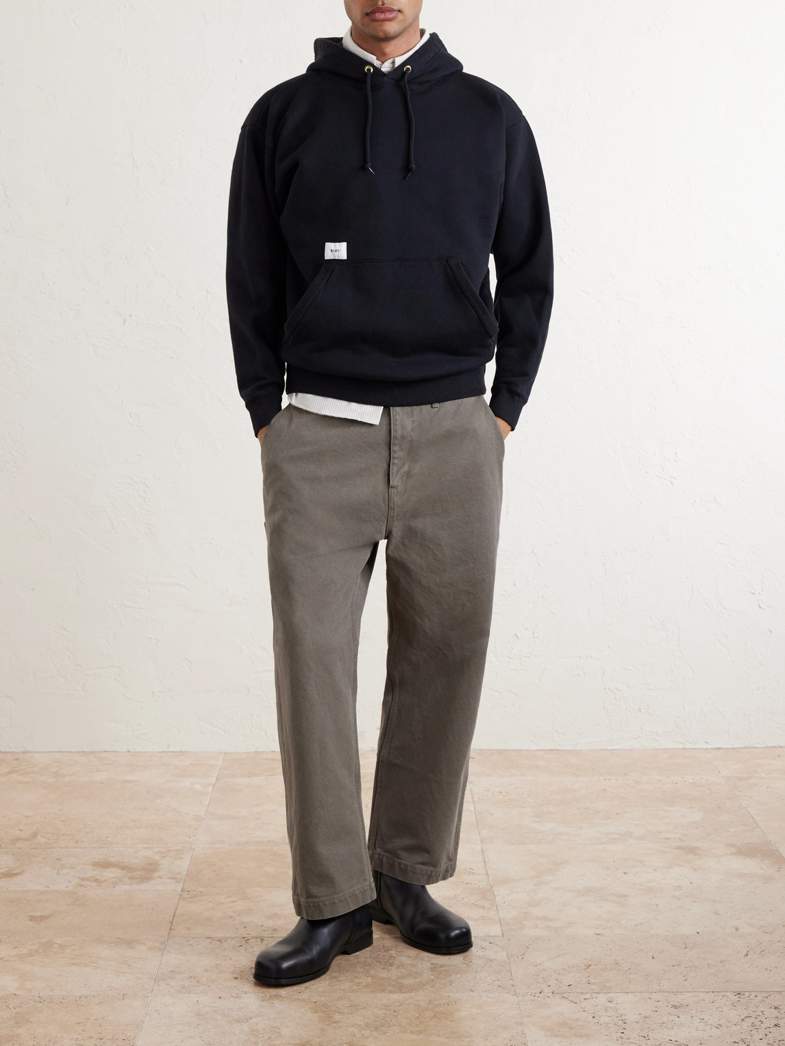 Sign-Yd Cotton-Jersey Hoodie