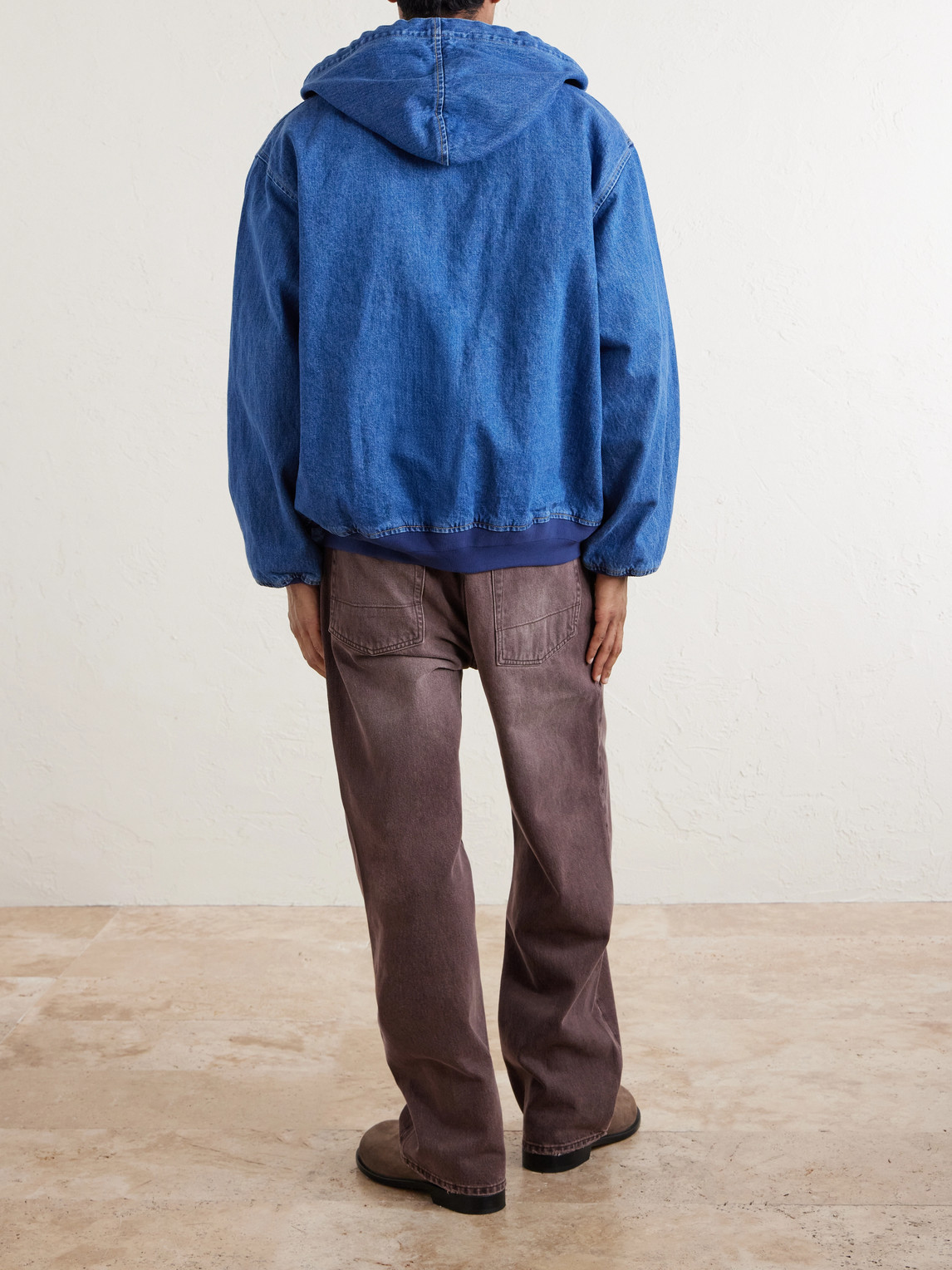  Wtaps - D00m Denim Hooded Jacket - Men - Blue - S 