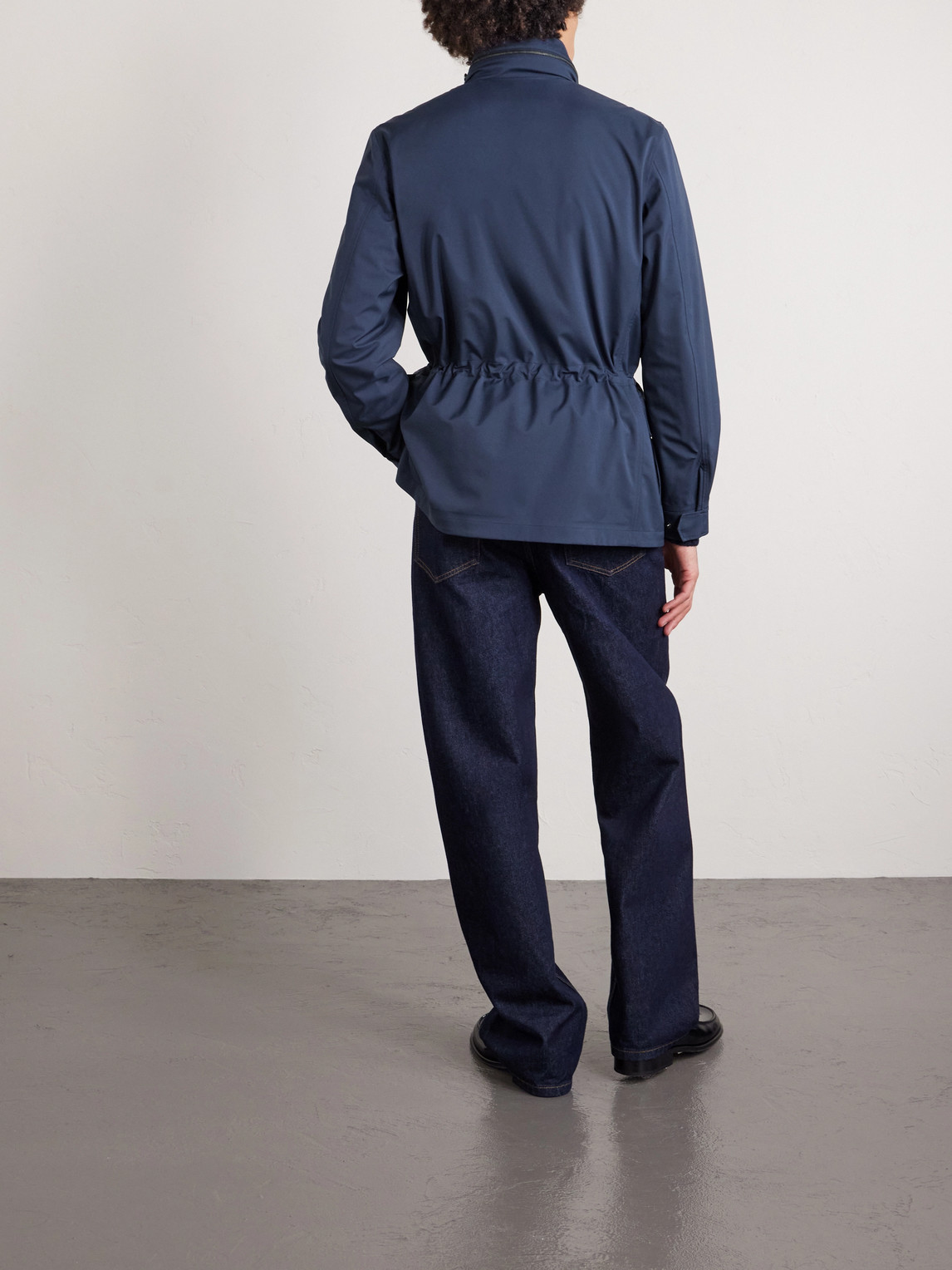  Loro Piana - Traveller Shell Jacket - Men - Blue - It 58 