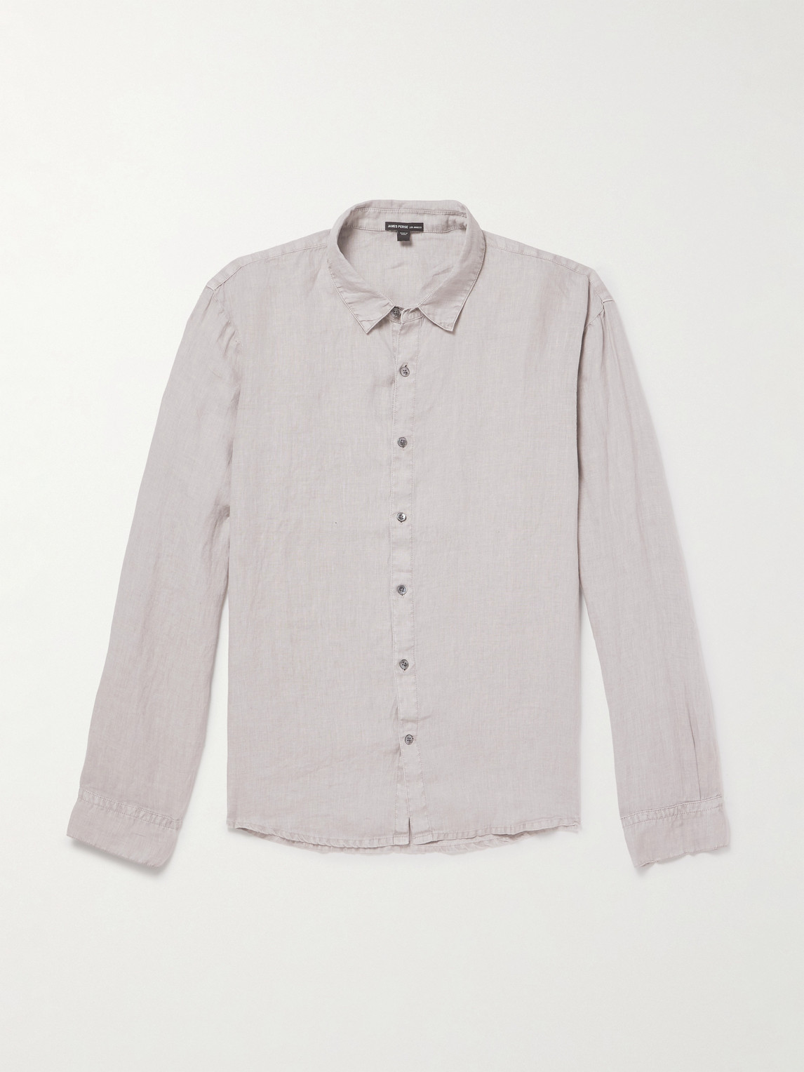 James Perse Garment-Dyed Linen Shirt - Men
