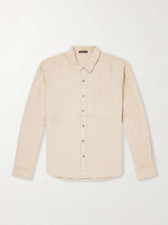 Jamesperse Garment-Dyed Linen Shirt