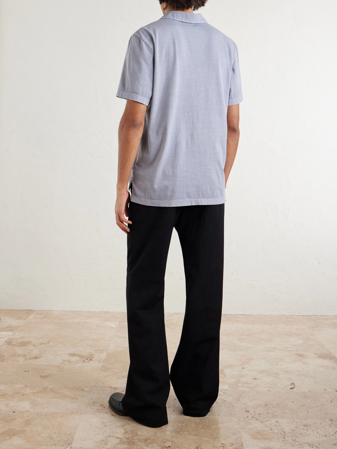 Supima Cotton-Jersey Polo Shirt
