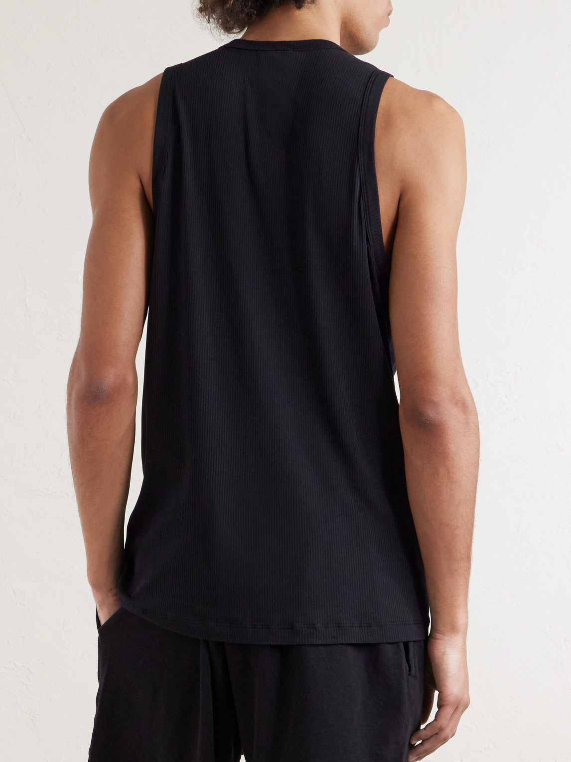 La Skate Ribbed Stretch-Cotton Jersey Tank Top
