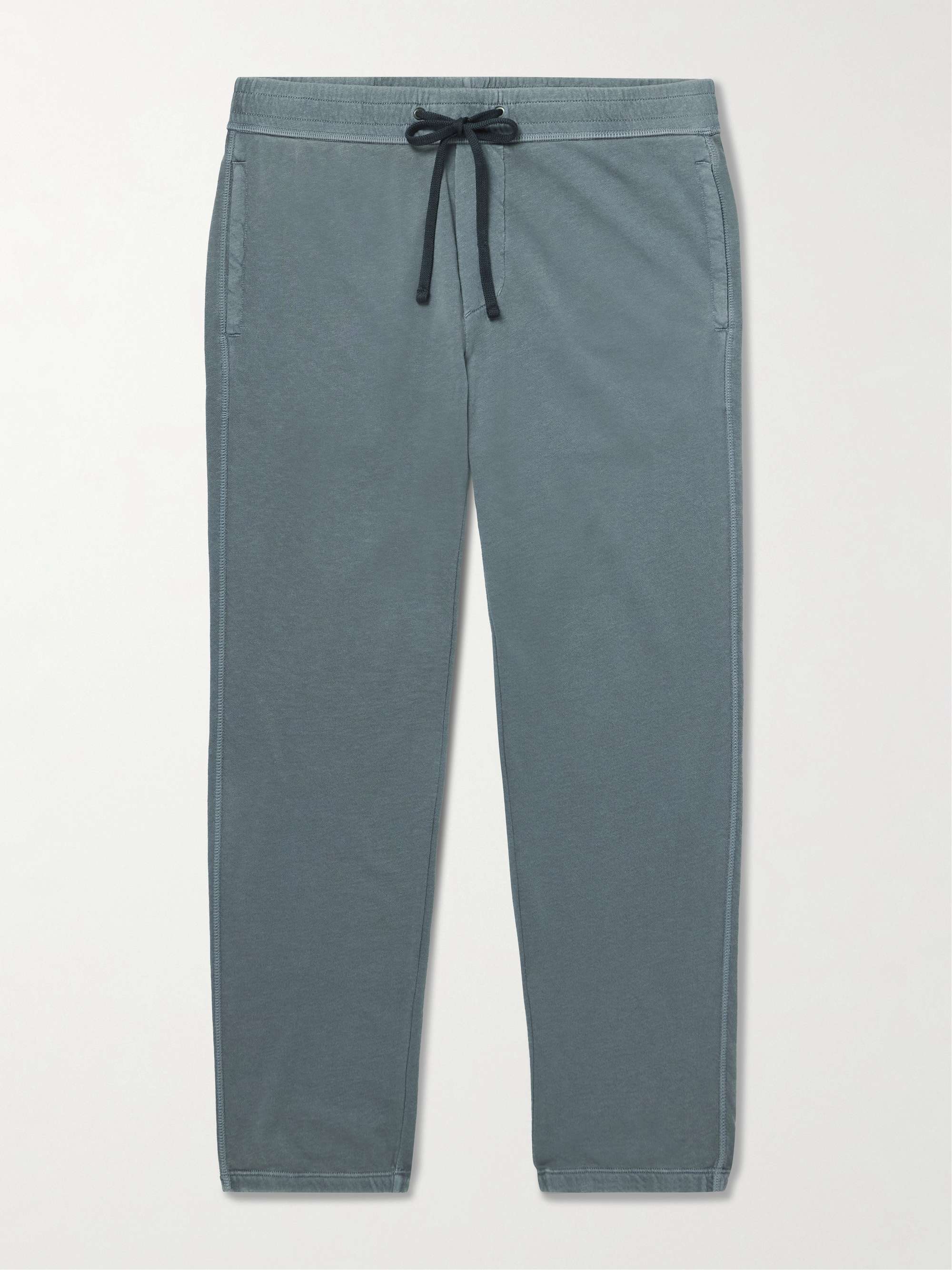 JAMES PERSE Tapered Supima Cotton-Jersey Sweatpants