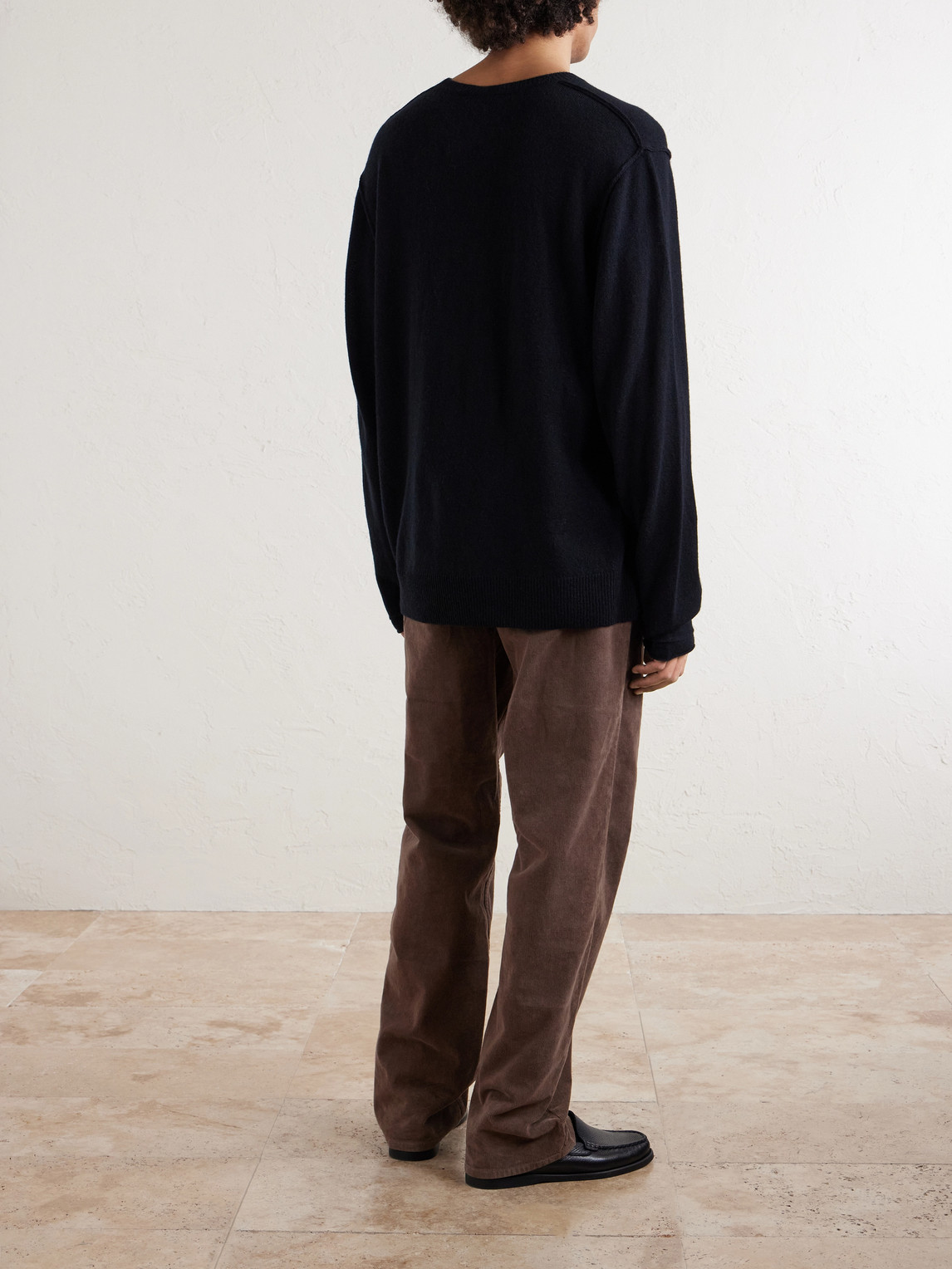  James Perse - Cashmere Sweater - Men - Black - 1 