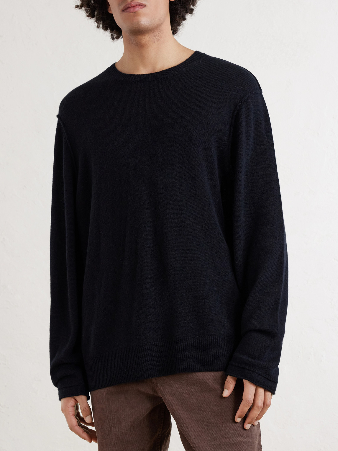  James Perse - Cashmere Sweater - Men - Black - 1 