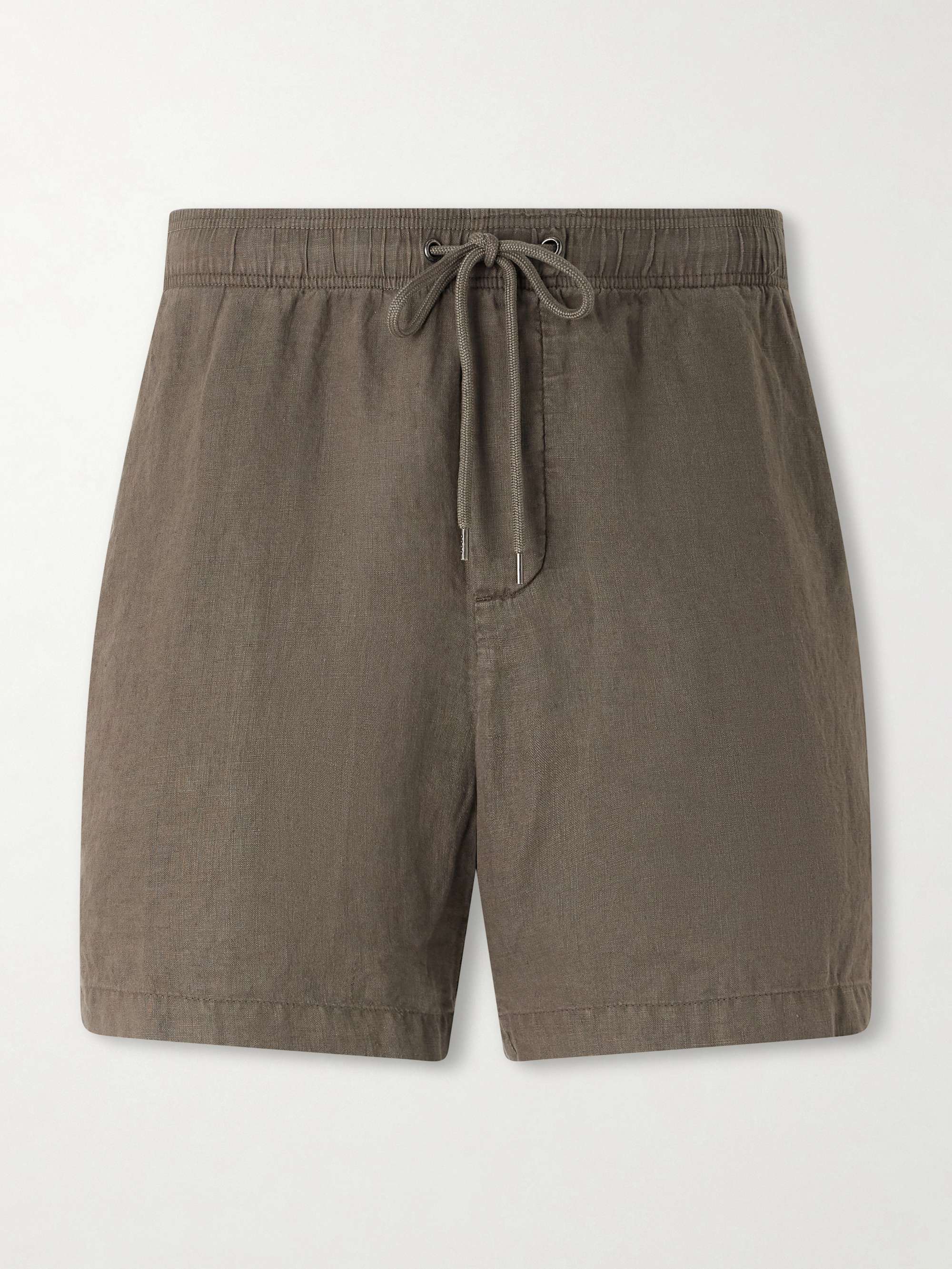 JAMES PERSE Linen Drawstring Shorts