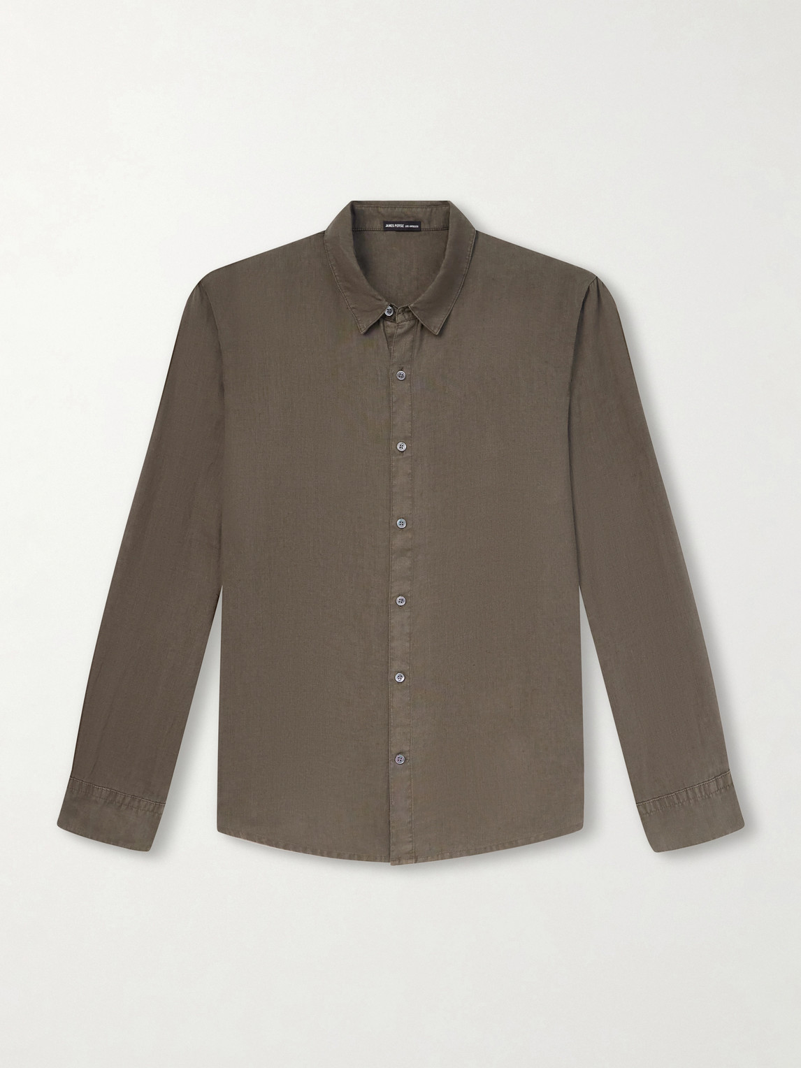 James Perse – Garment-Dyed Linen Shirt