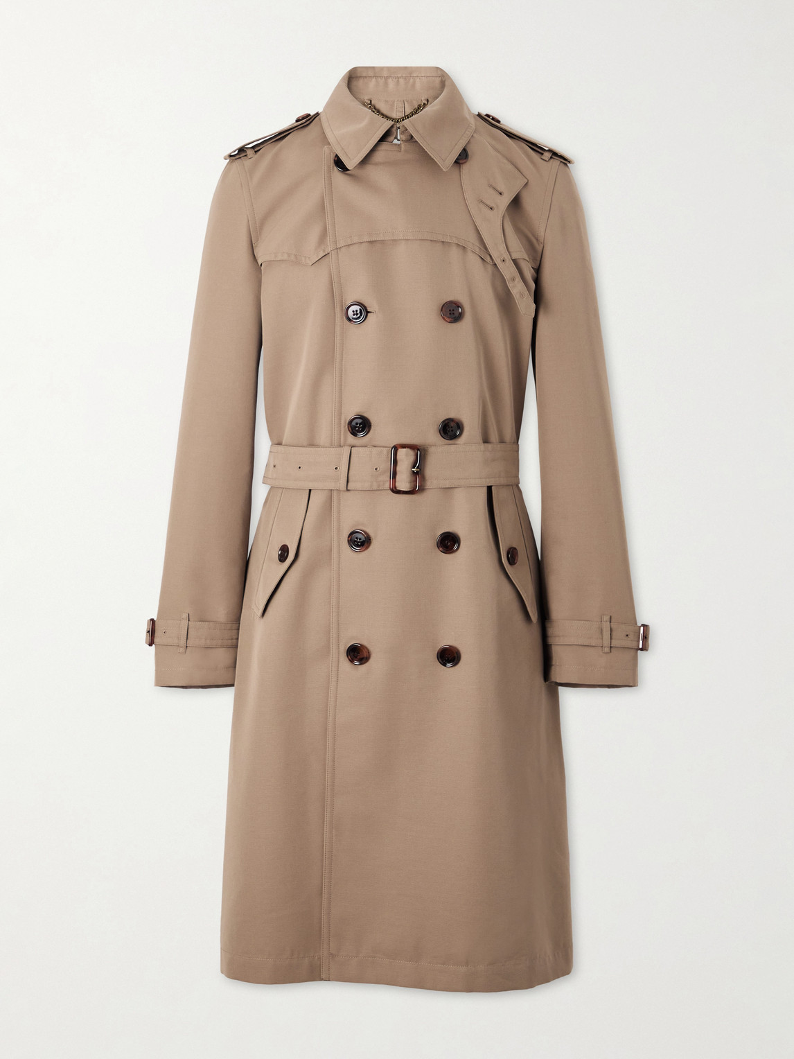 Burberry Foxfield Silk and Cotton-Blend Faille Trench Coat - Men | Thumbnail 7 Burberry Foxfield Silk and Cotton-Blend Faille Trench Coat - Men | Thumbnail 7