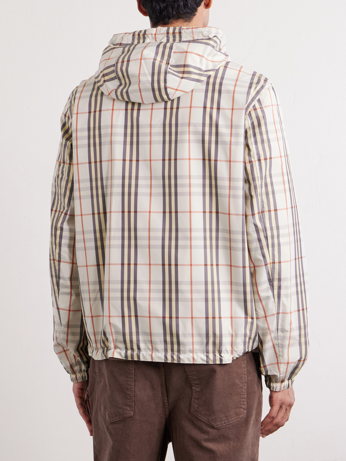  Burberry - Newport Reversible Shell Windbreaker Jacket - Men - Green - S 