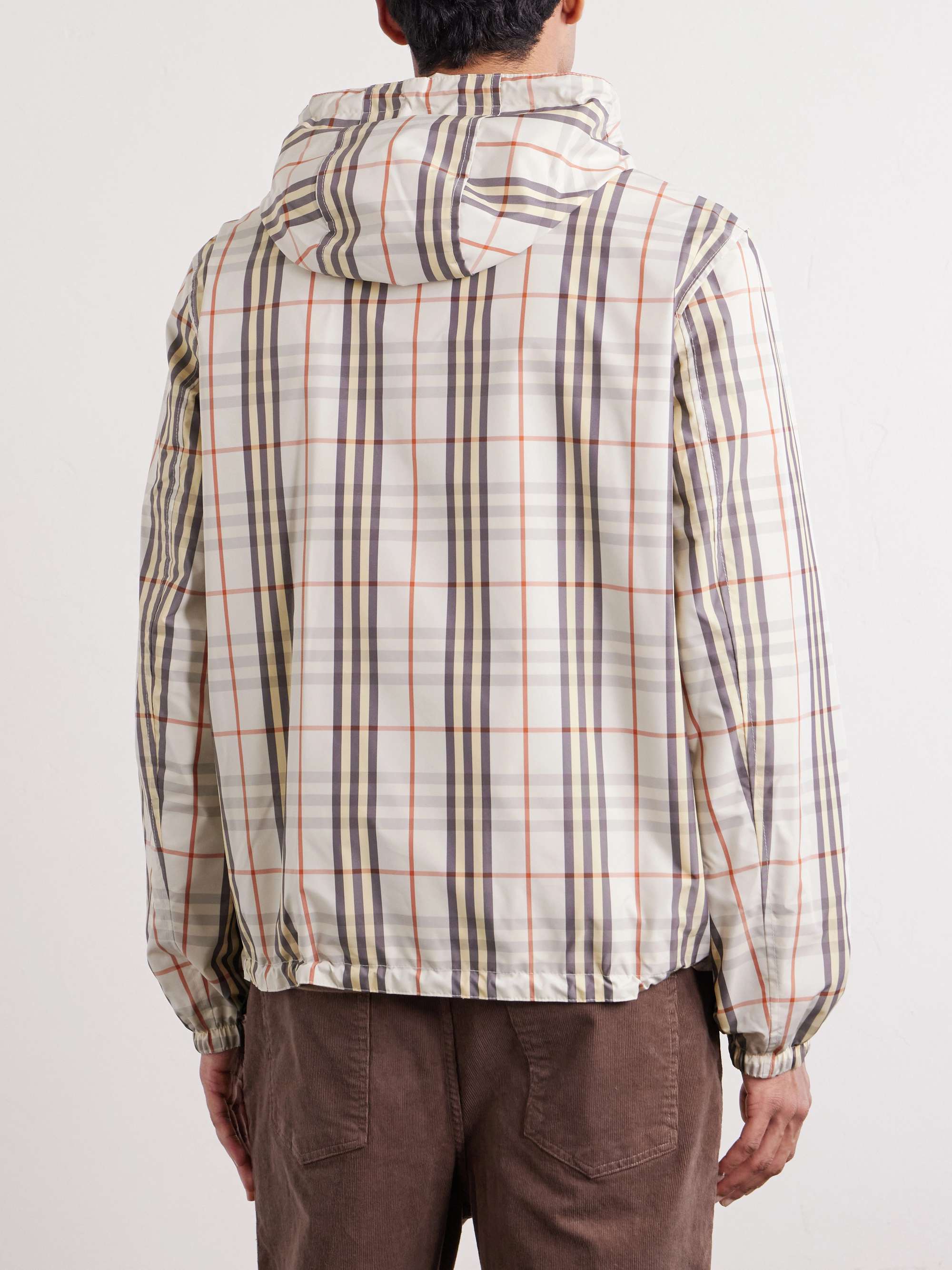BURBERRY Newport Reversible Shell Windbreaker Jacket for Men | MR 