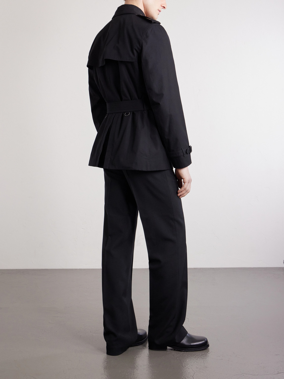 Kensington Cotton-Gabardine Trench Coat