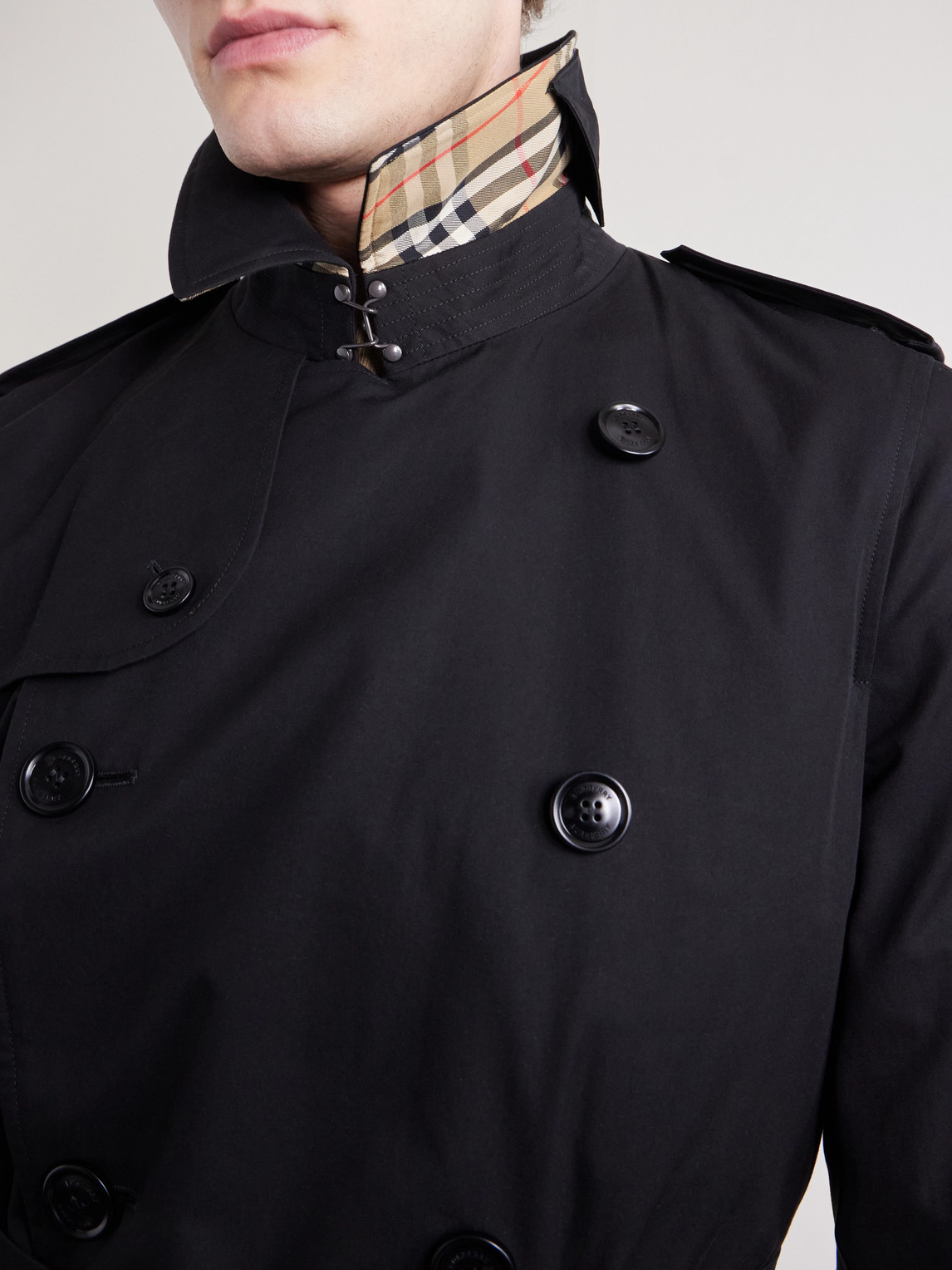 Kensington Cotton-Gabardine Trench Coat
