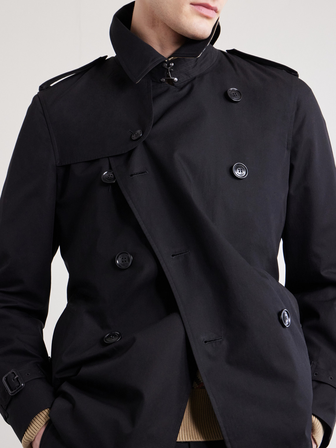 Kensington Cotton-Gabardine Trench Coat