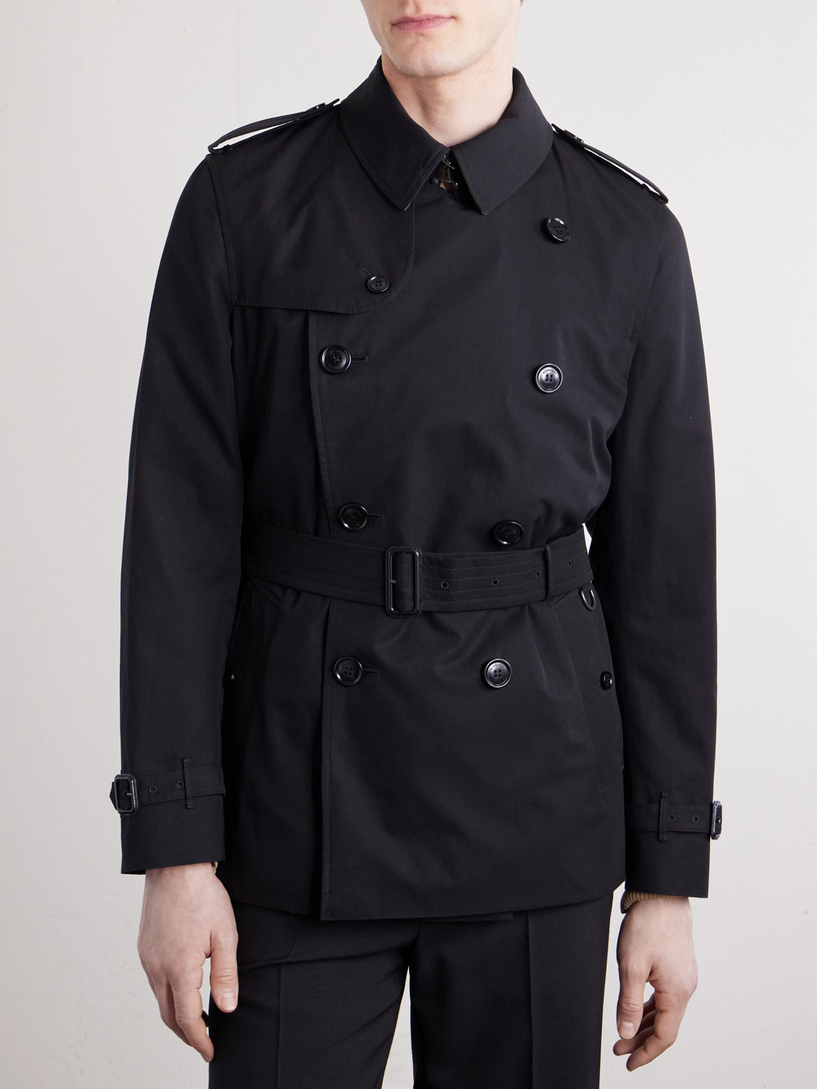 Kensington Cotton-Gabardine Trench Coat