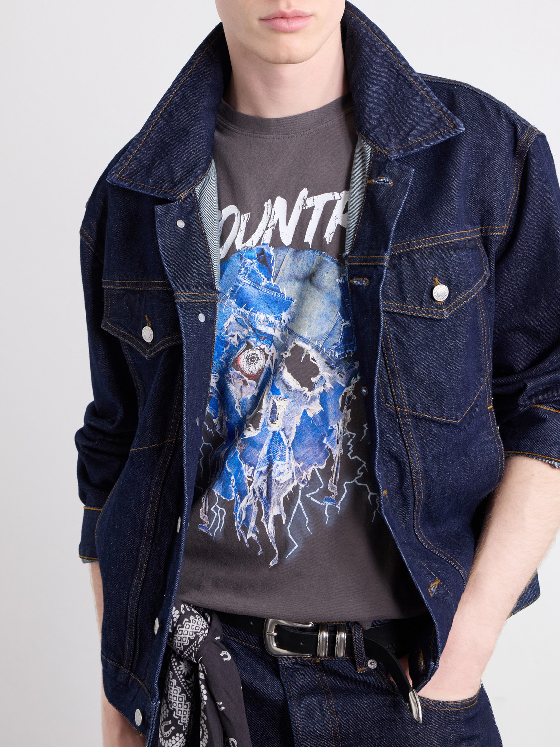 Printed Cotton-Jersey T-Shirt