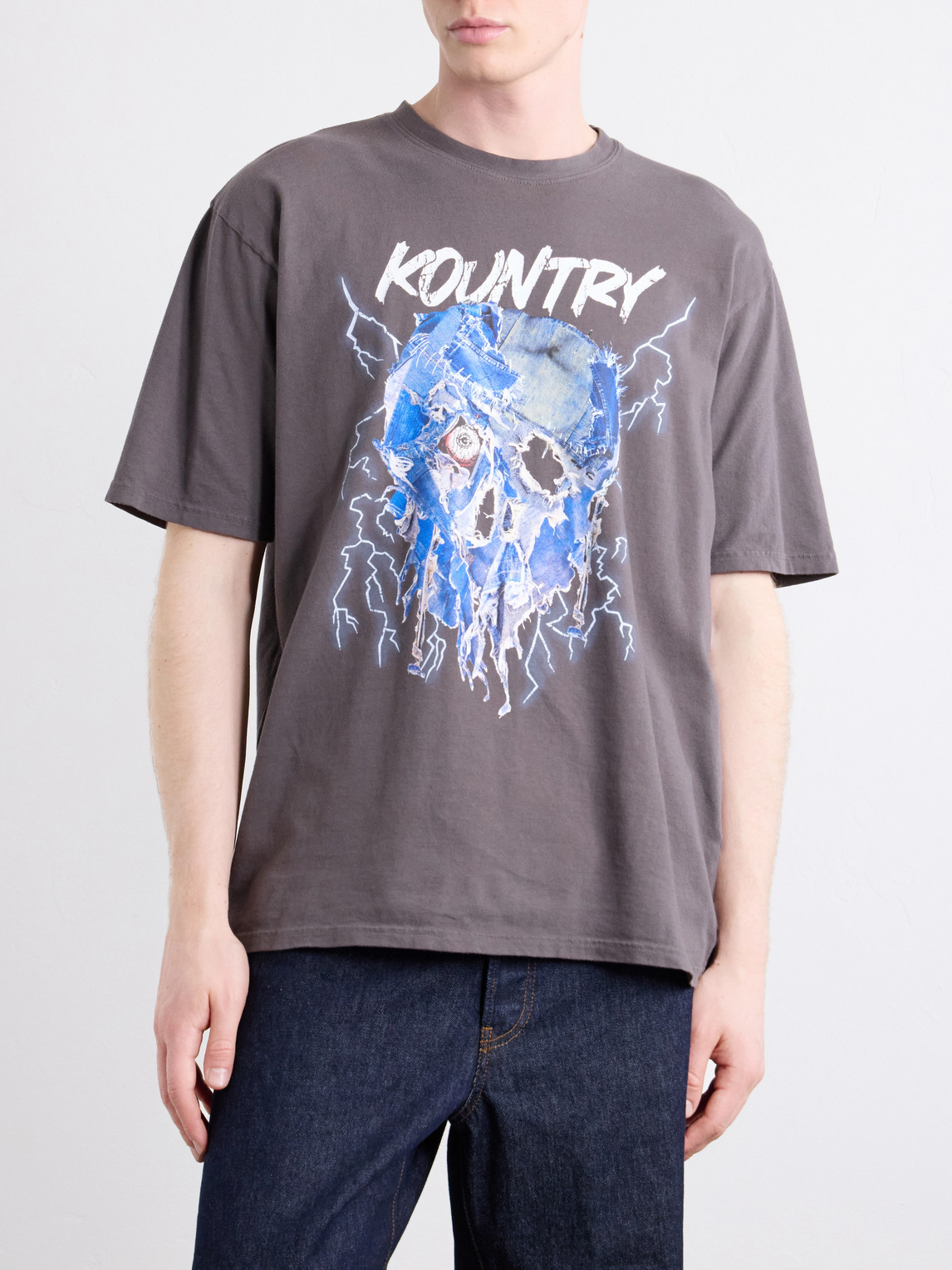 Printed Cotton-Jersey T-Shirt