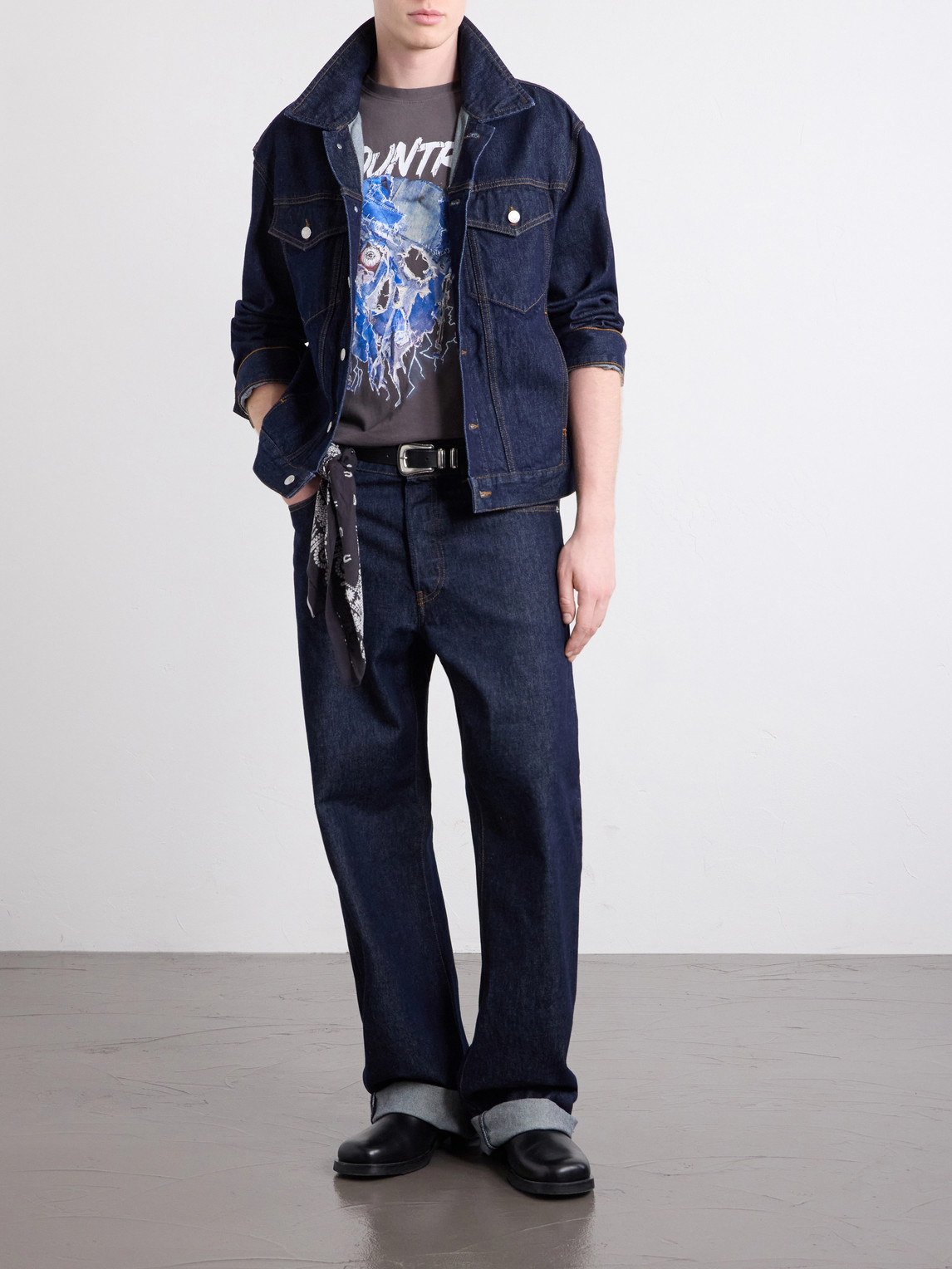Printed Cotton-Jersey T-Shirt