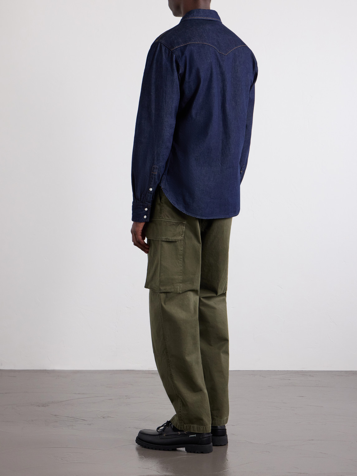  Kapital - Denim Western Shirt - Men - Blue - 2 
