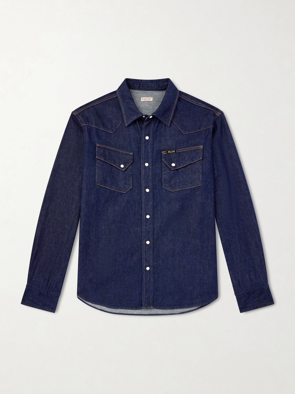KAPITAL Denim Western Shirt - Men