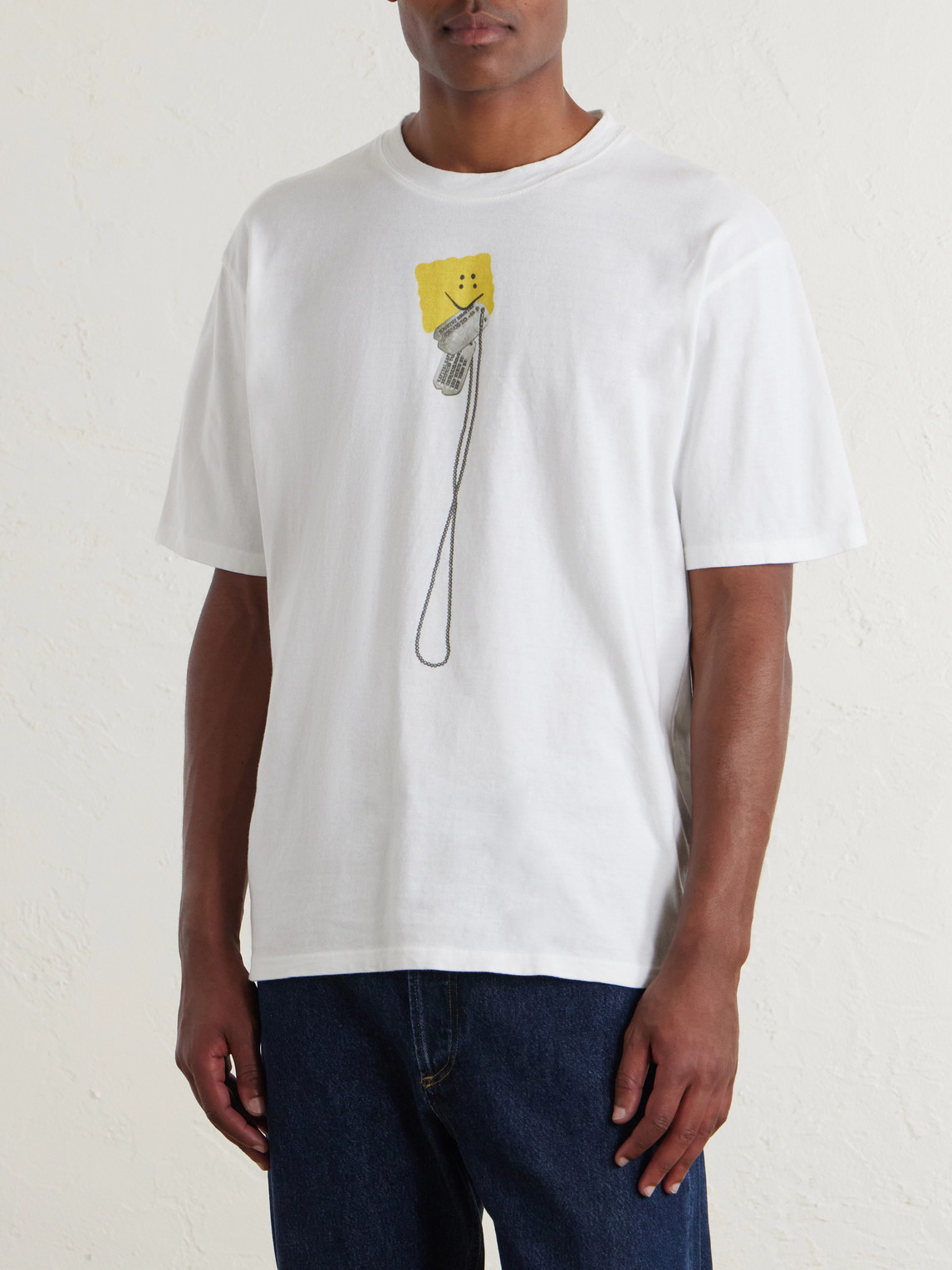Peckish Printed Cotton-Jersey T-Shirt