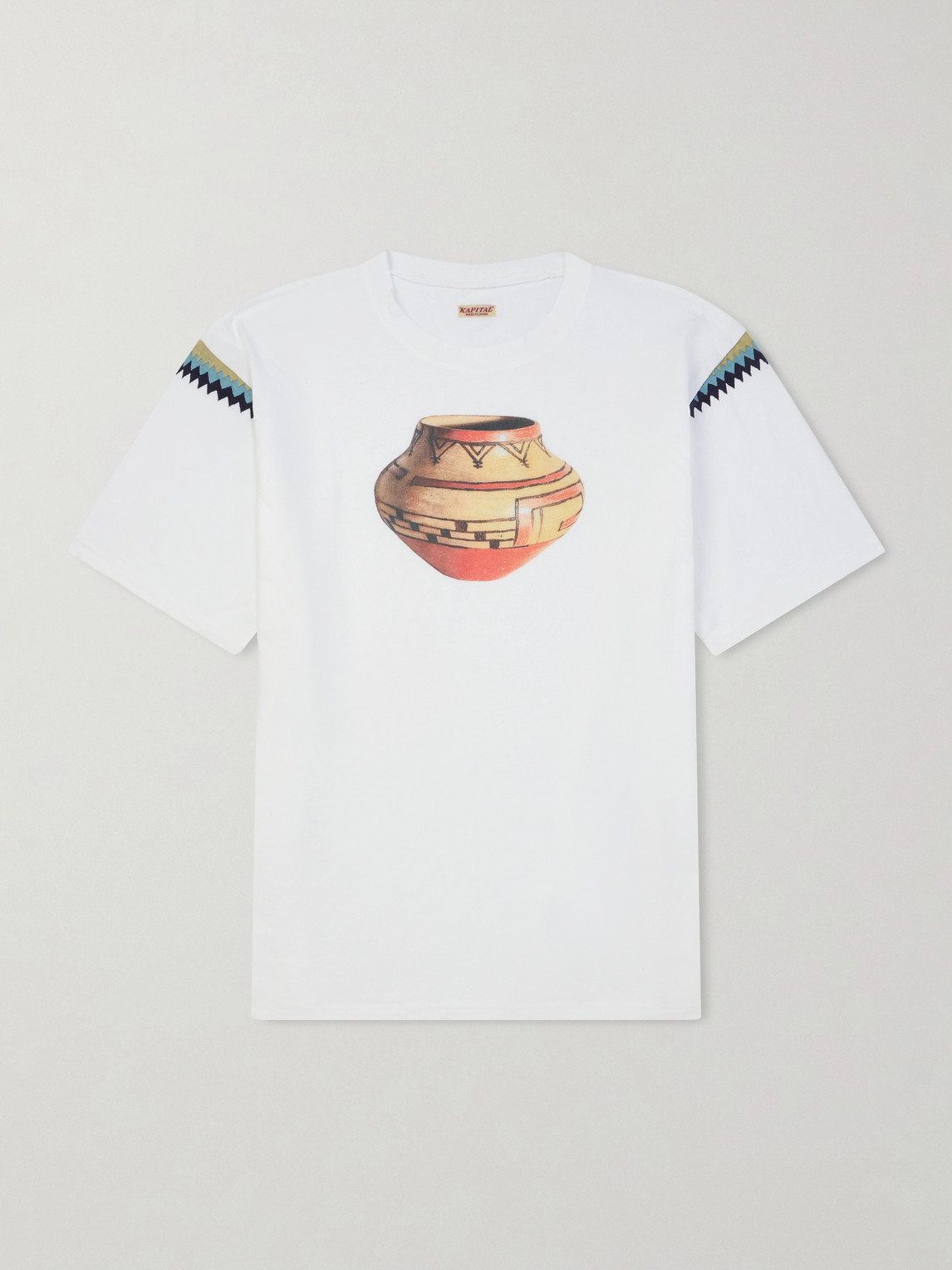 KAPITAL Printed Cotton-Jersey T-Shirt - Men