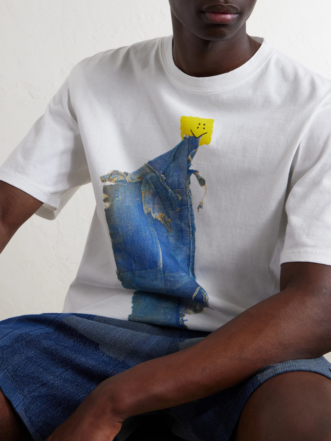 Printed Cotton-Jersey T-Shirt