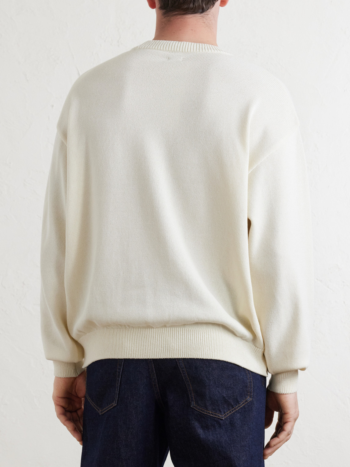  Kapital - Peckish Dream Catcher Intarsia Cotton-blend Sweater - Men - Neutrals - 1 