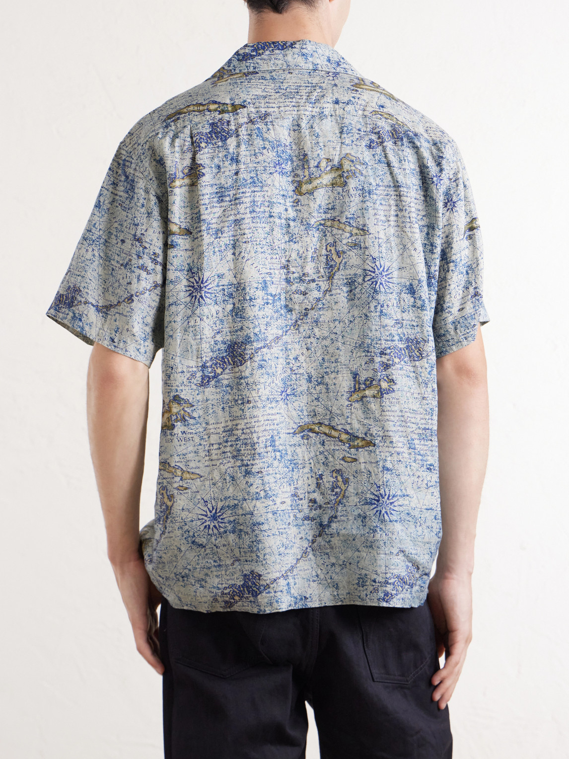 Key West Camp-Collar Linen