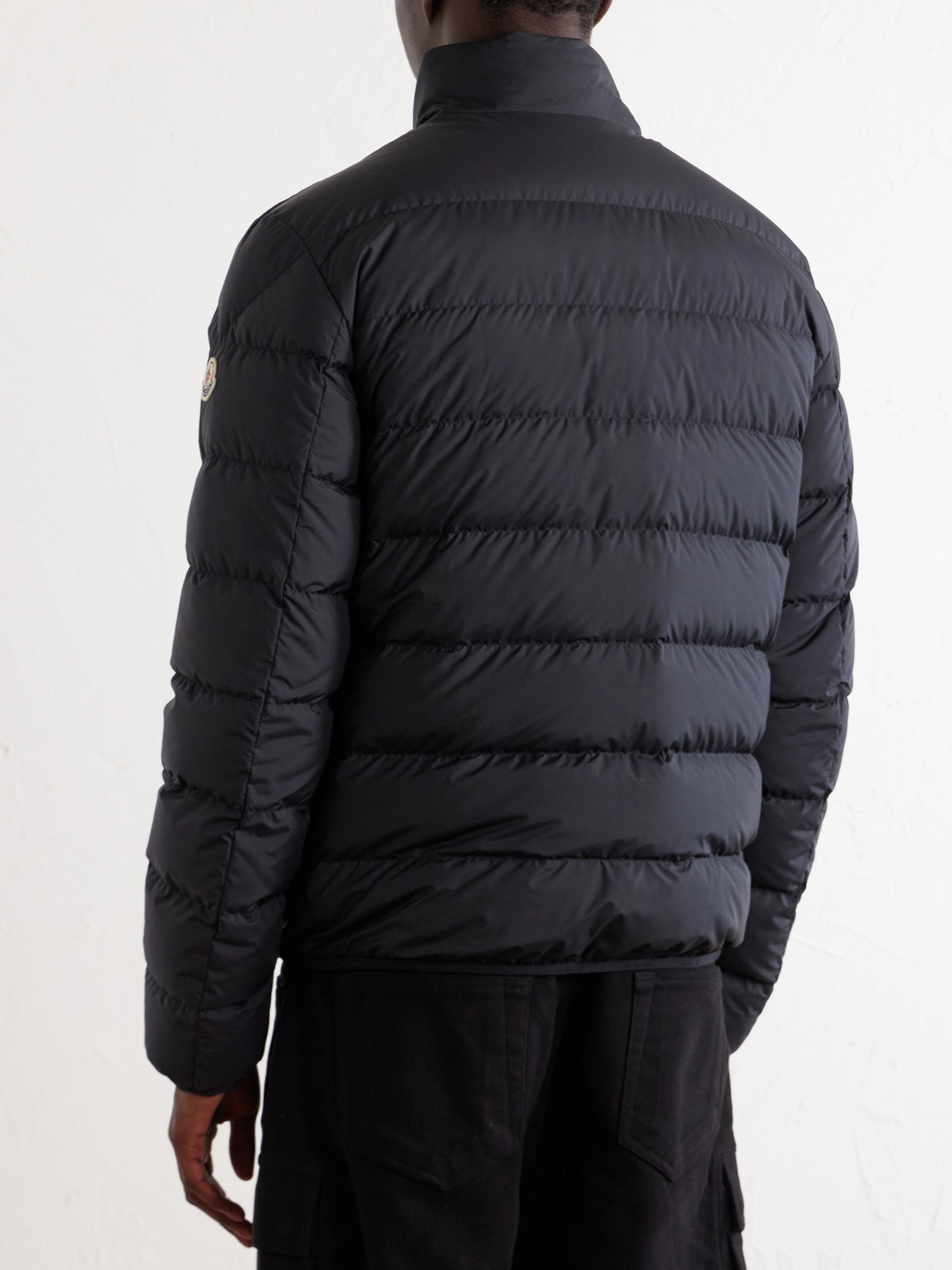 Baudinet Logo-Appliquéd Quilted Shell Down Jacket