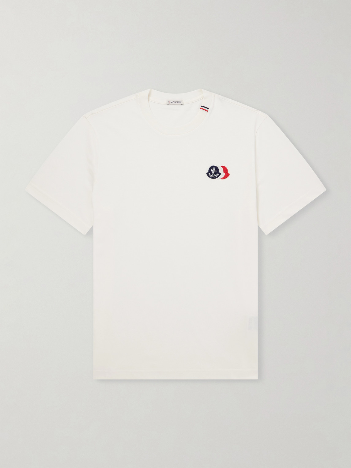 Logo-Appliquéd Cotton-Jersey T-Shirt