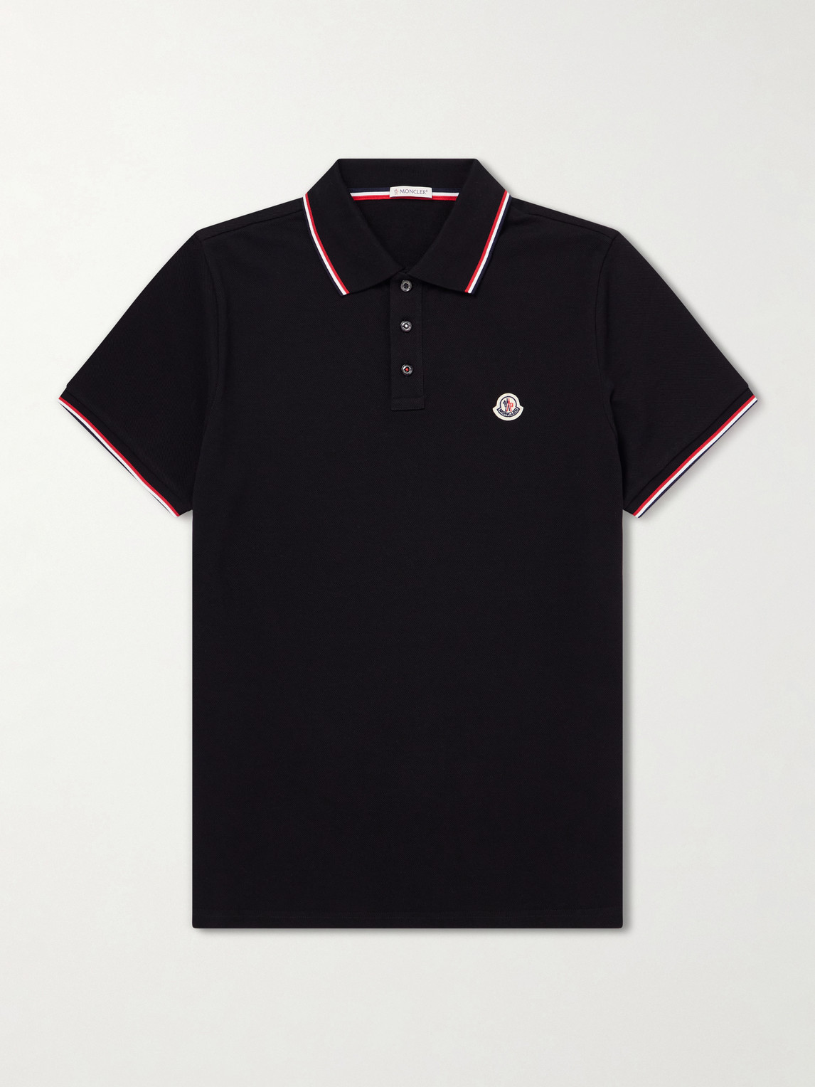 Logo-Appliquéd Cotton-Piqué Polo Shirt