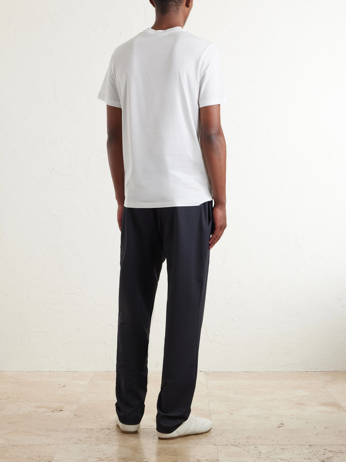 Logo-Appliquéd Cotton-Jersey T-Shirt