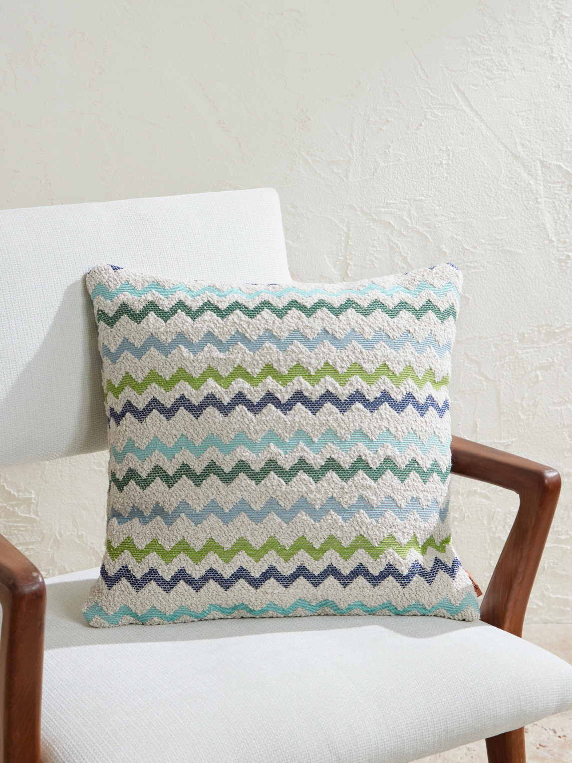 Capri Striped Bouclé Pillow