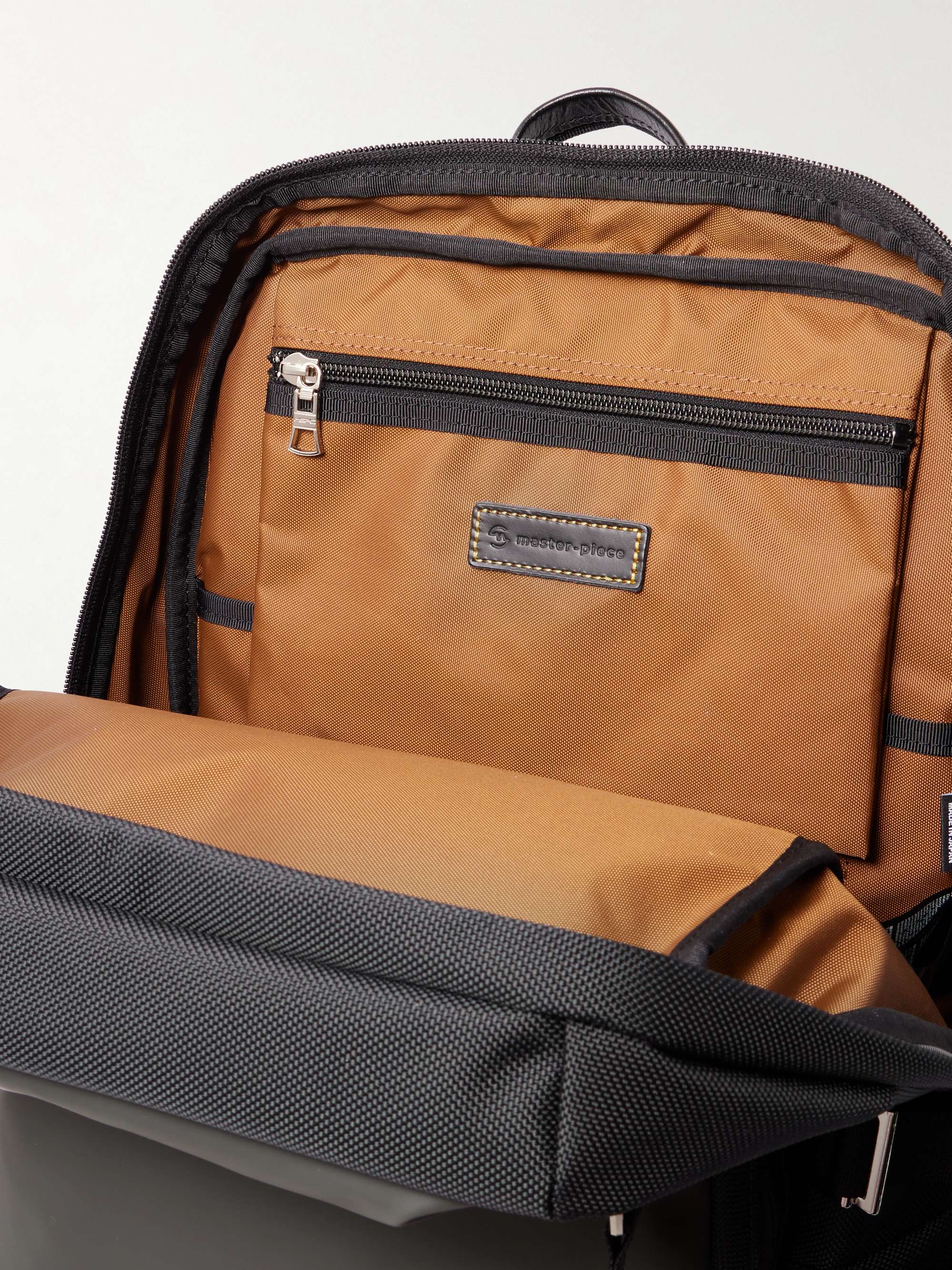 Backpack Spec Part MASTER-PIECE Spec CORDURA®-Trimmed Mastertex-09™ and Leather Backpack ...