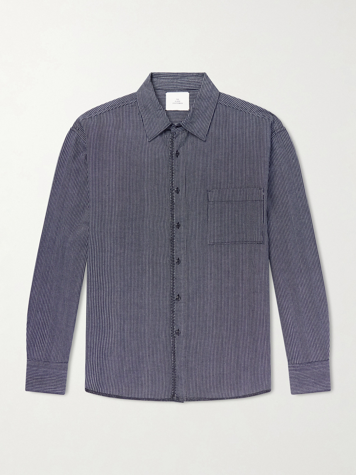 The Elder Statesman – Summer Weave Cotton Shirt