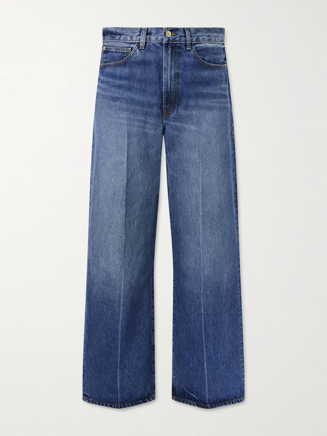 The Elder Statesman Hunter Wide-Leg Organic Jeans - Men