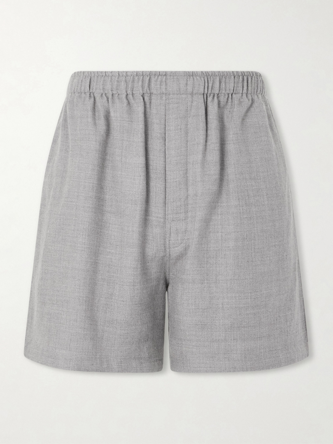The Elder Statesman – Cashmina Straight-Leg Wool and Cashmere-Blend Shorts